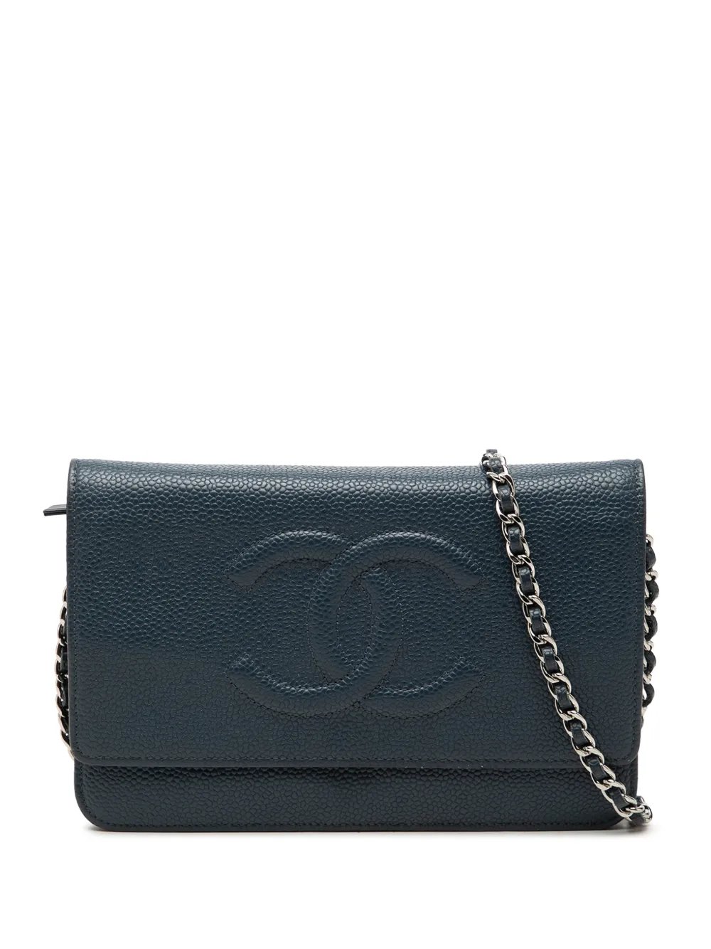 2013-2014 CC Caviar Wallet On Chain crossbody bag