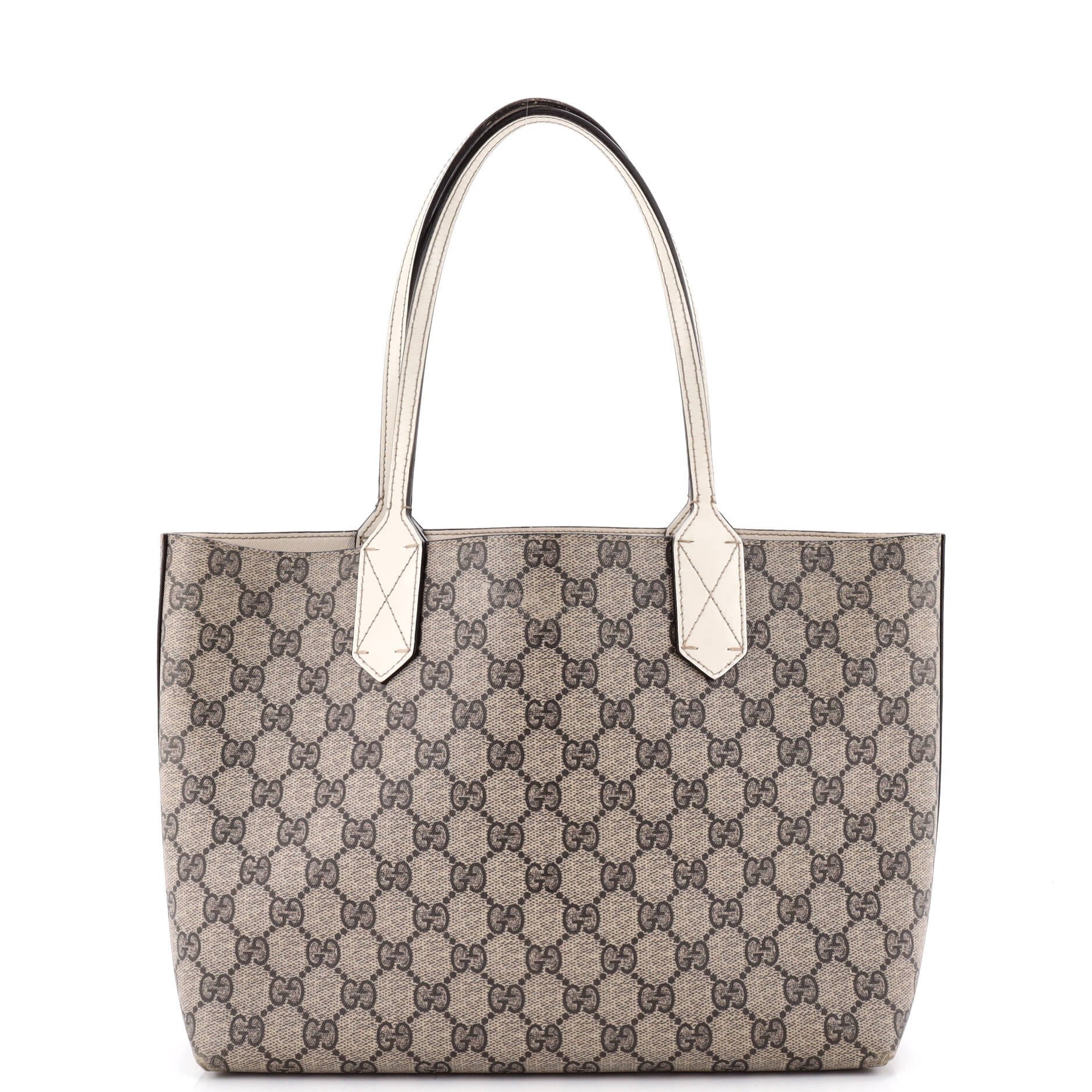 Reversible Tote GG Print Leather Small