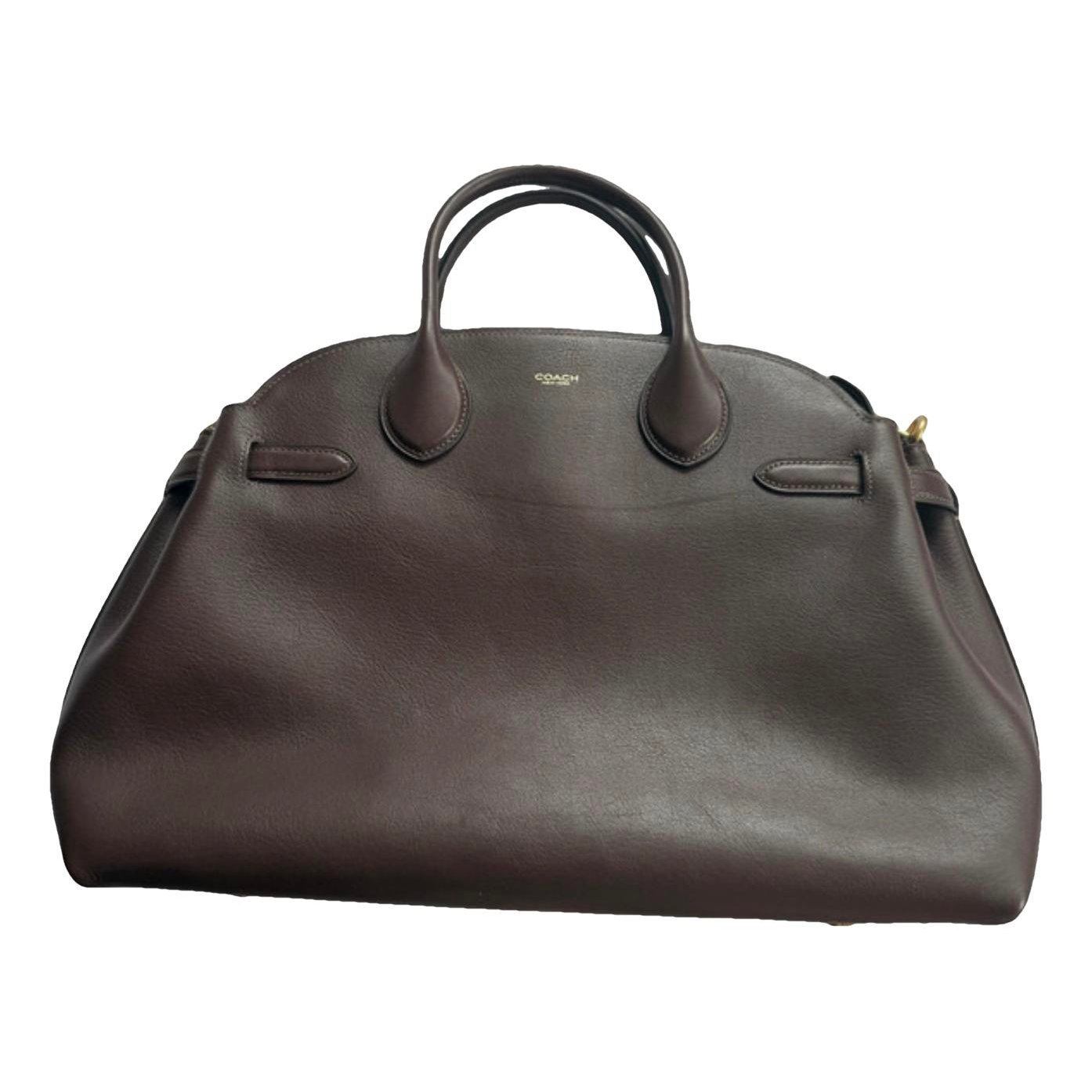 Leather handbag