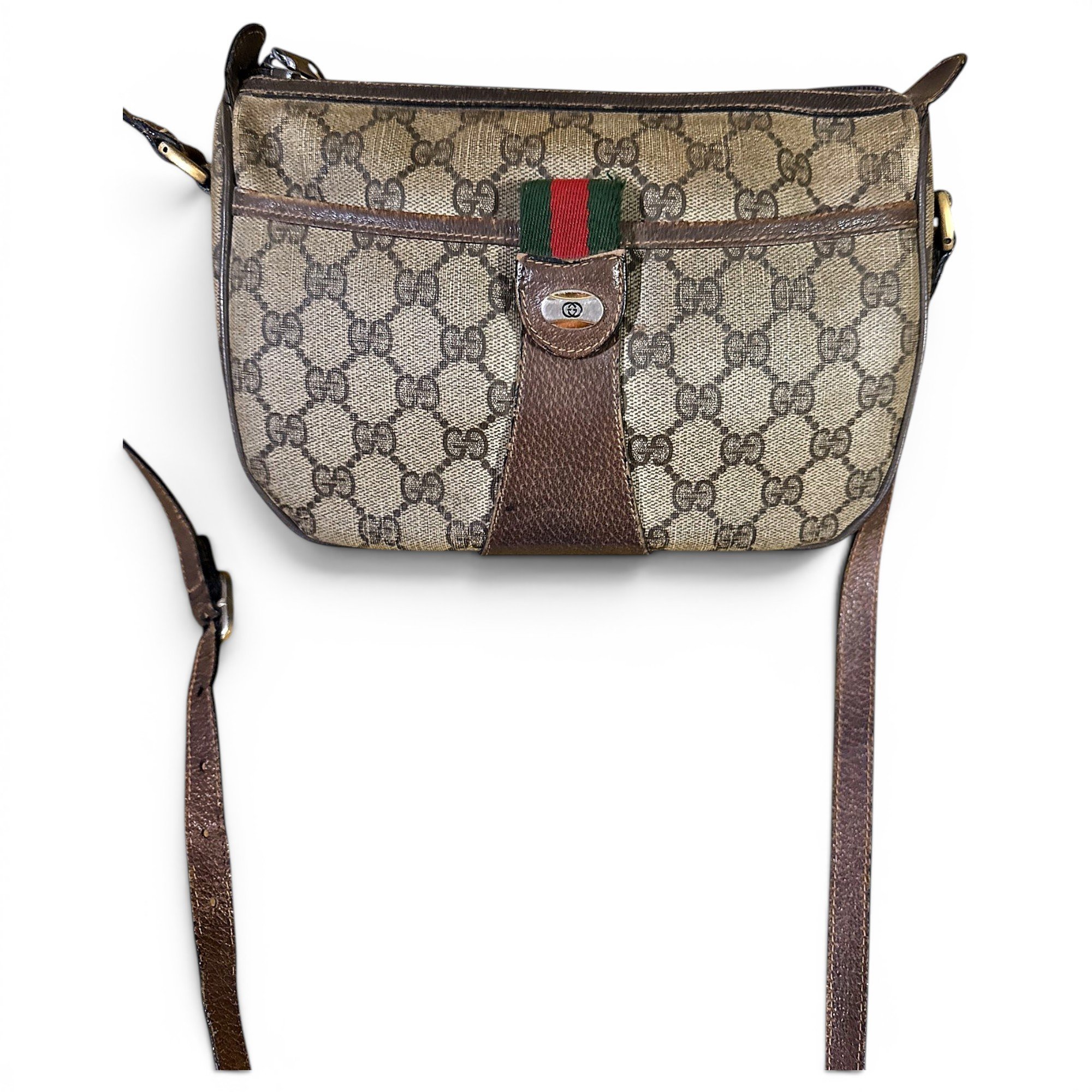 Leather crossbody bag