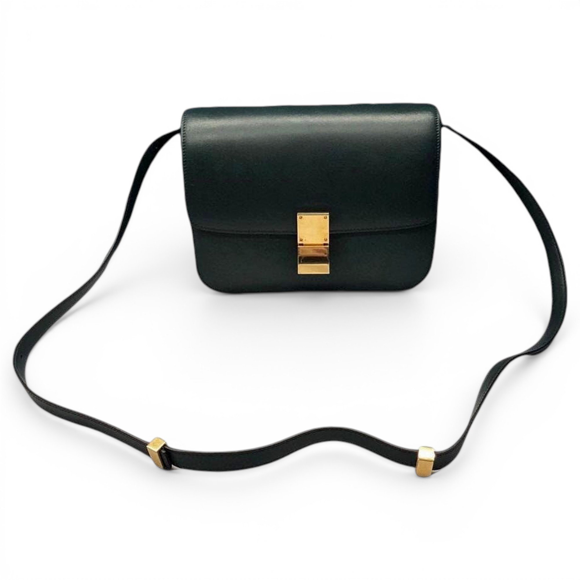 Classic leather handbag