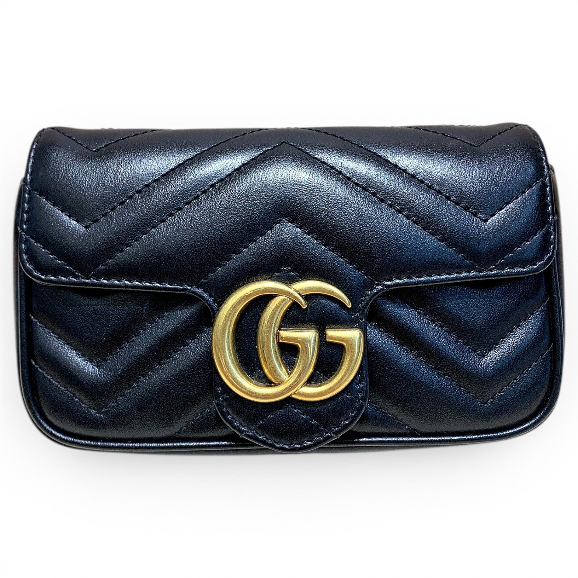 GG Marmont Flap leather crossbody bag
