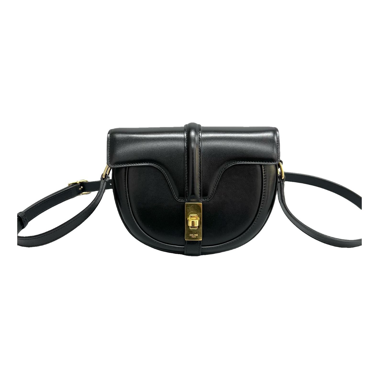 SAC 16 BESACE leather handbag