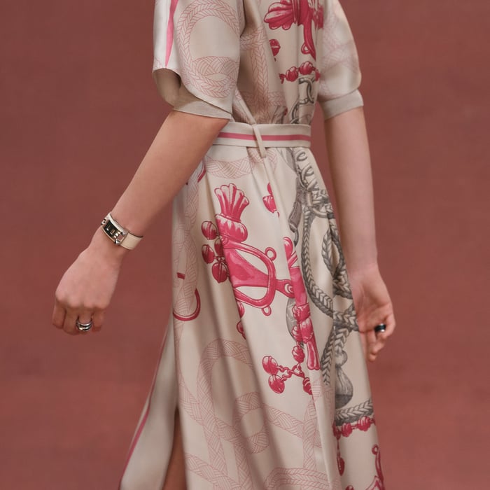 Beige Avoine "Palefroi Remix" Caftan