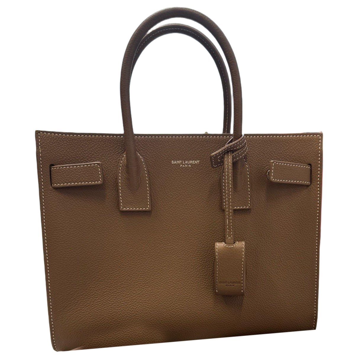 Saint Laurent Sac de Jour leather handbag