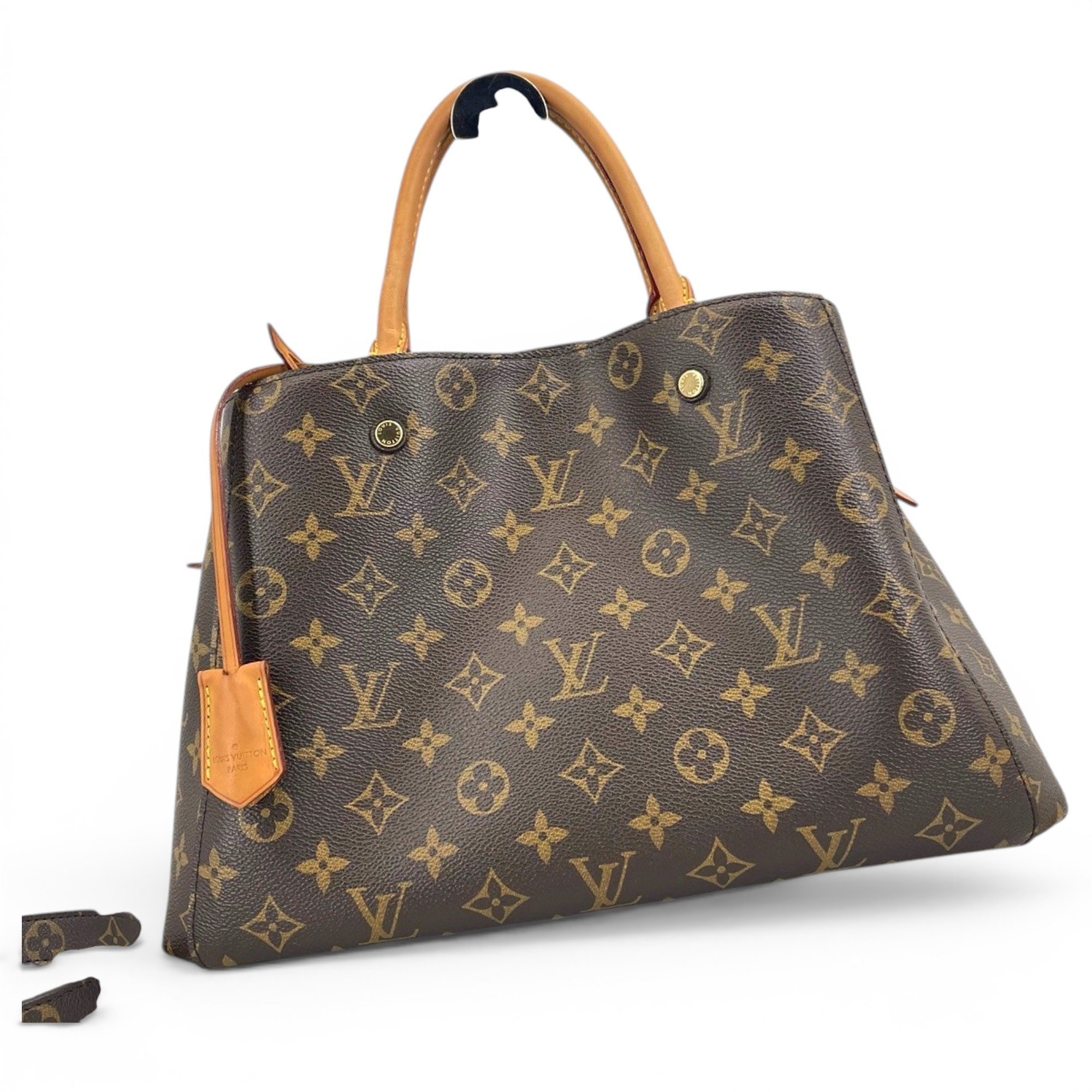 Louis Vuitton Montaigne leather handbag