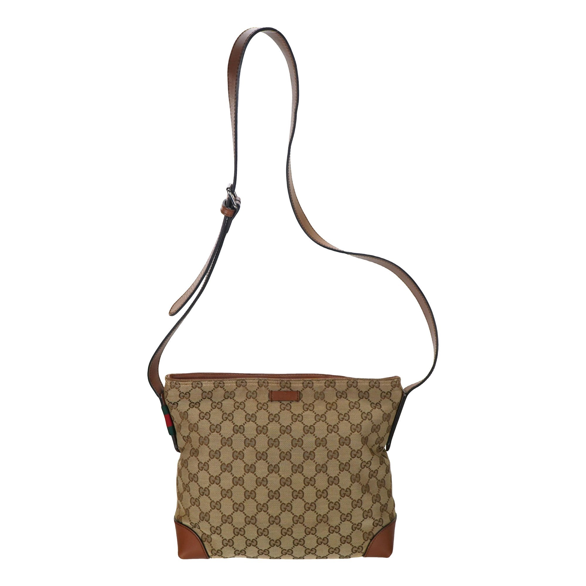 Leather crossbody bag