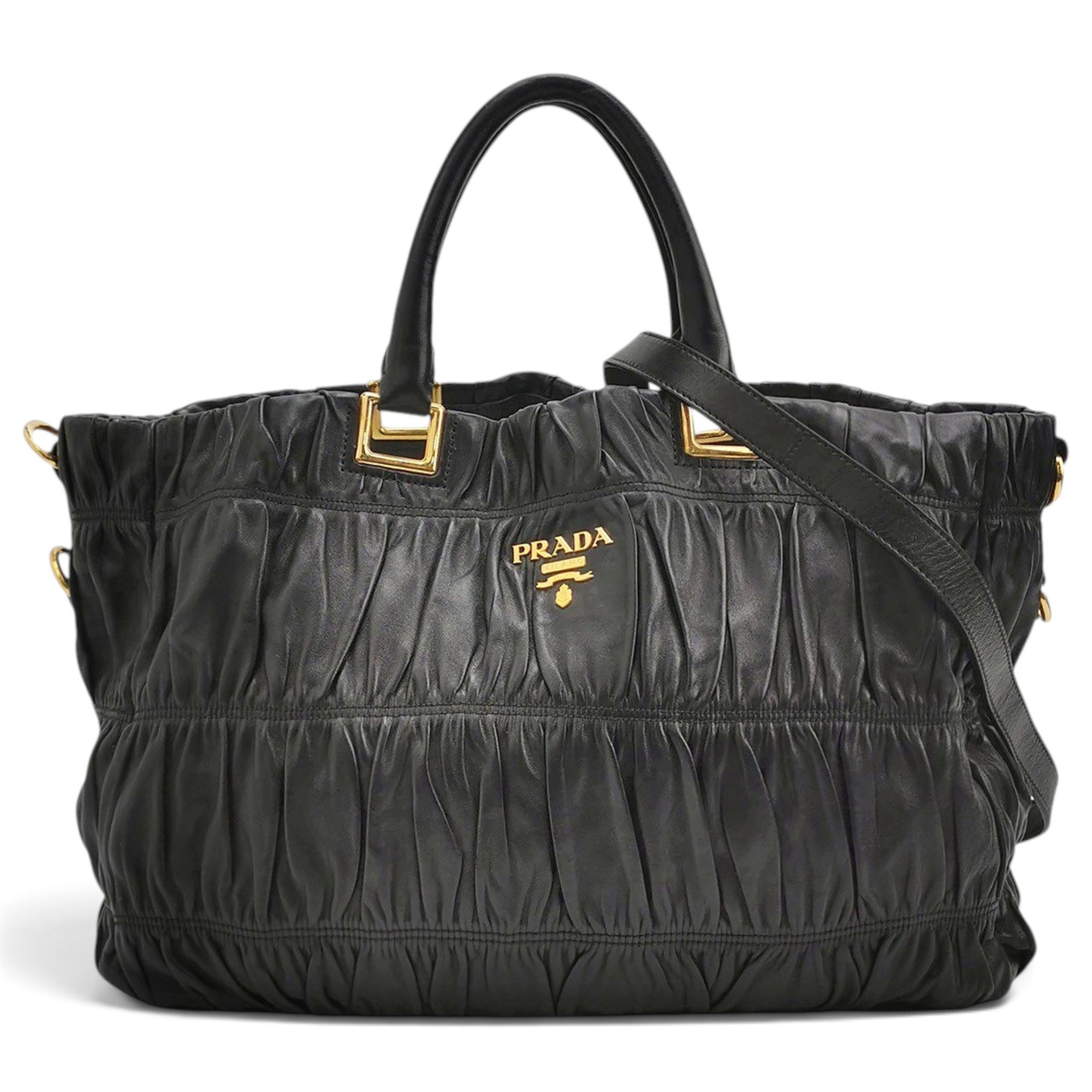 Leather tote