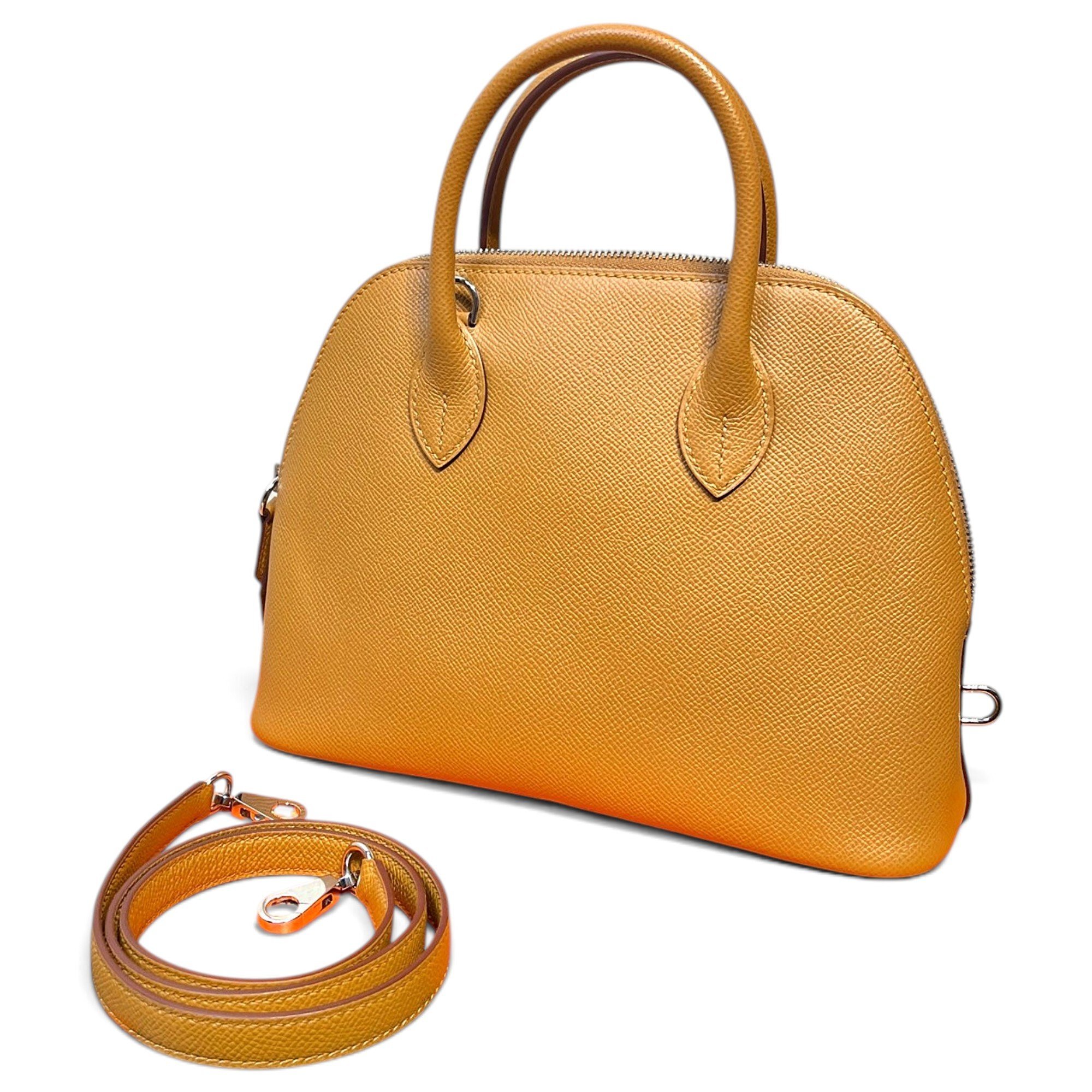 Bolide leather handbag