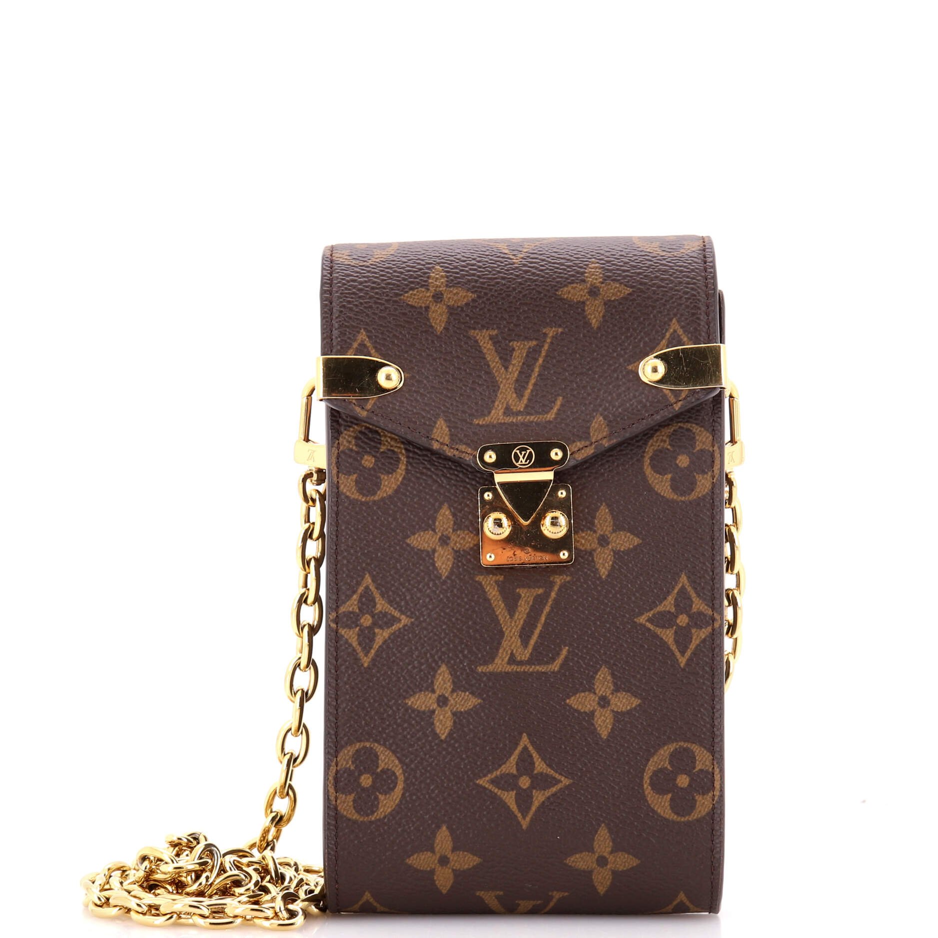 Metis Phone Pouch on Chain Monogram Canvas
