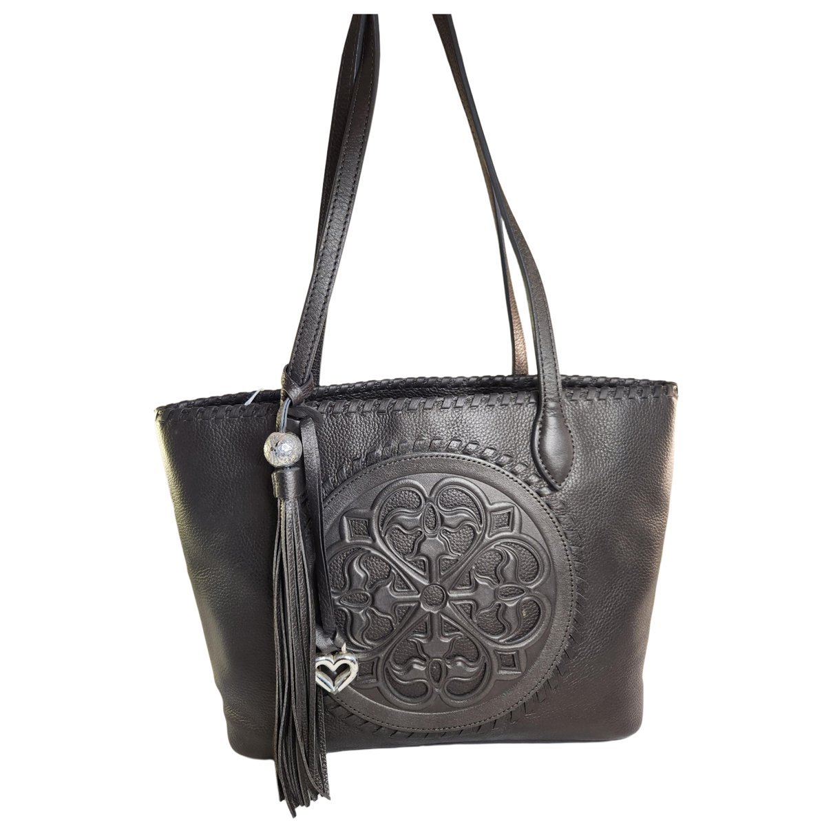 Leather handbag