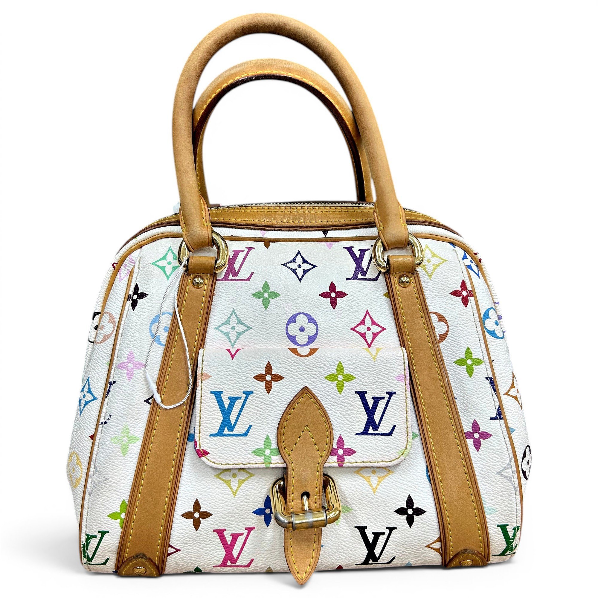 Audra leather handbag