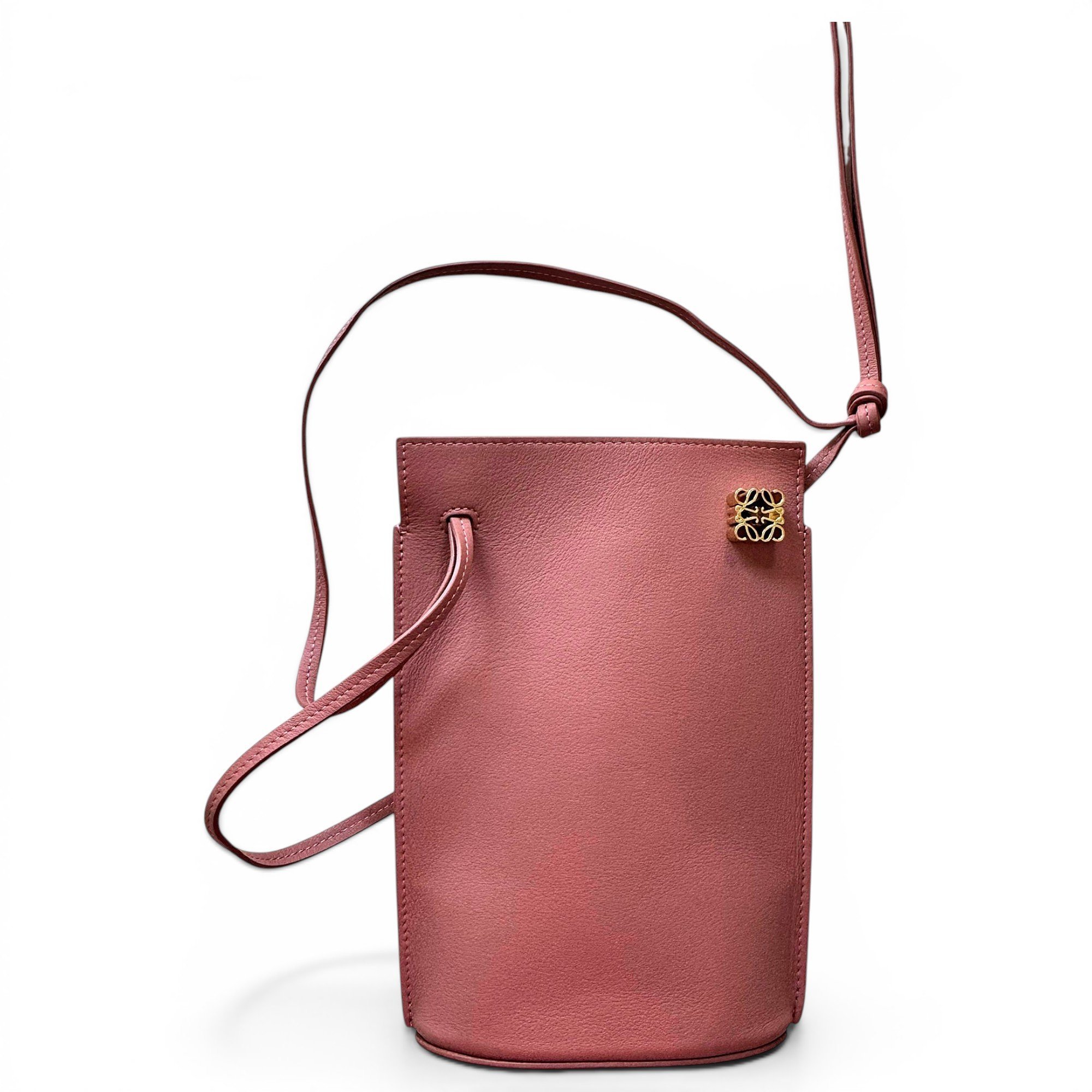 Dice Pocket leather handbag