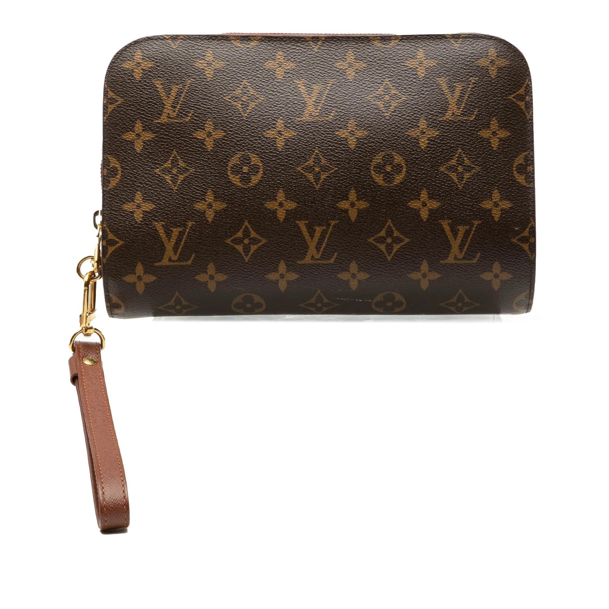 Orsay leather clutch bag
