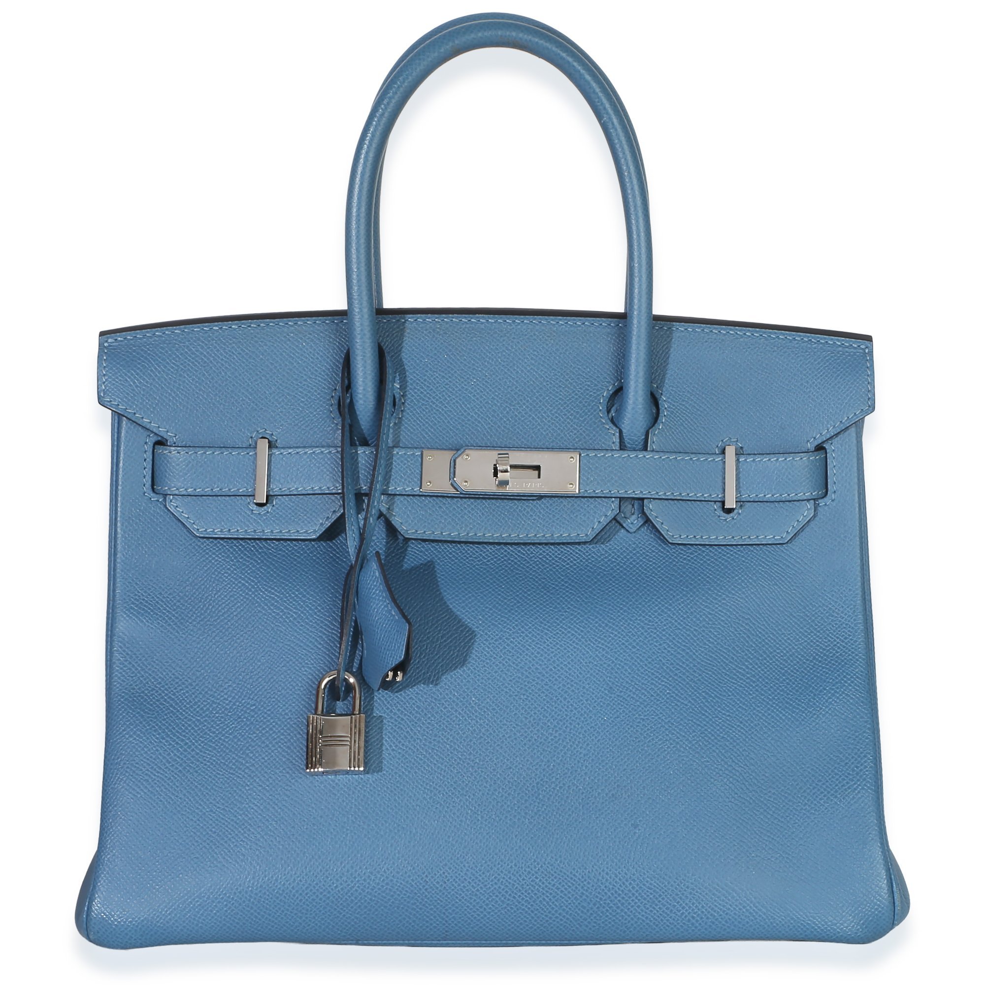 Birkin 30 leather handbag