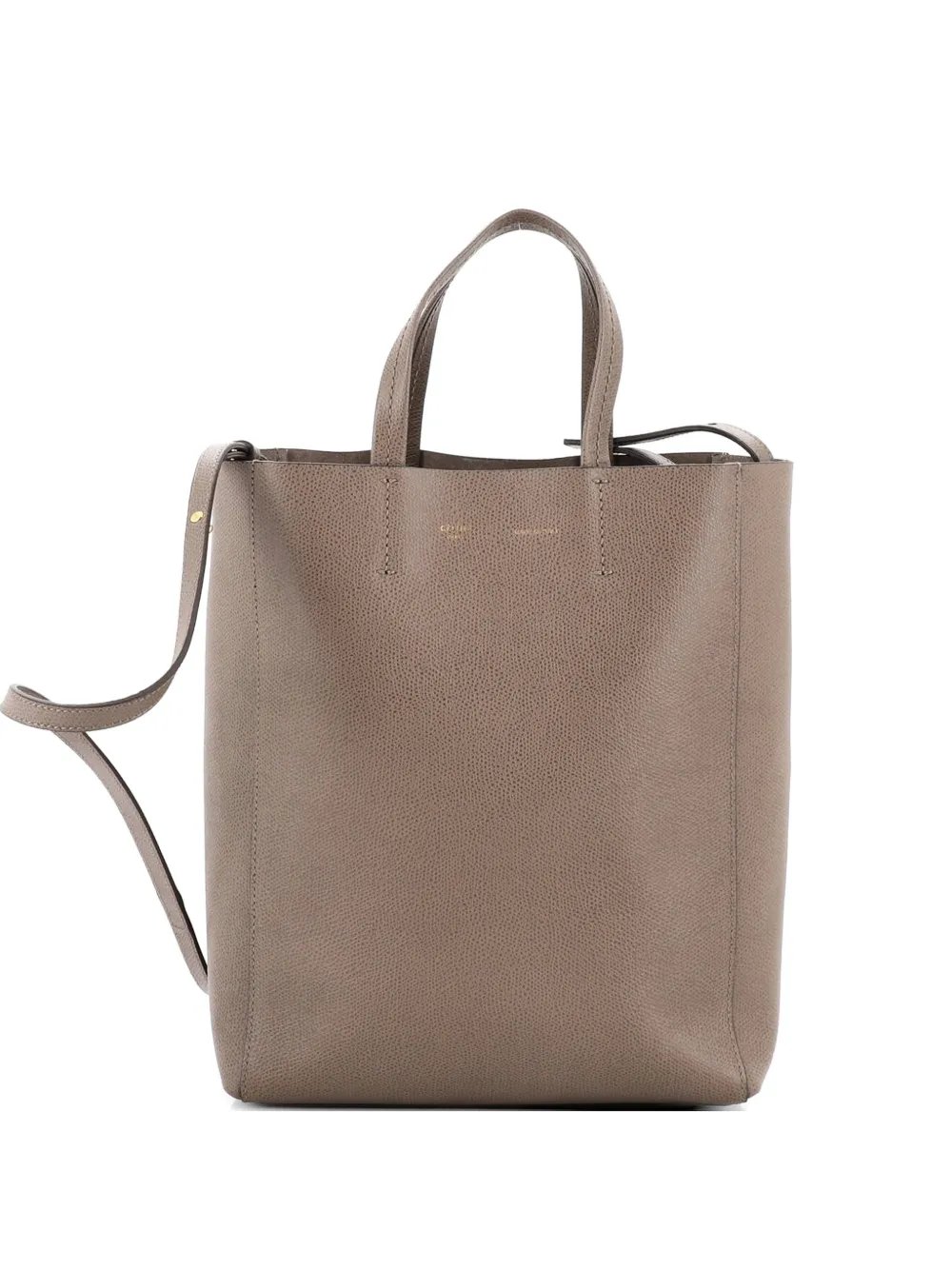 Vertical Cabas Grained Calfskin Small tote bag
