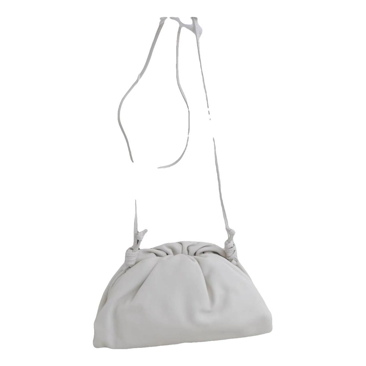 Pouch leather handbag