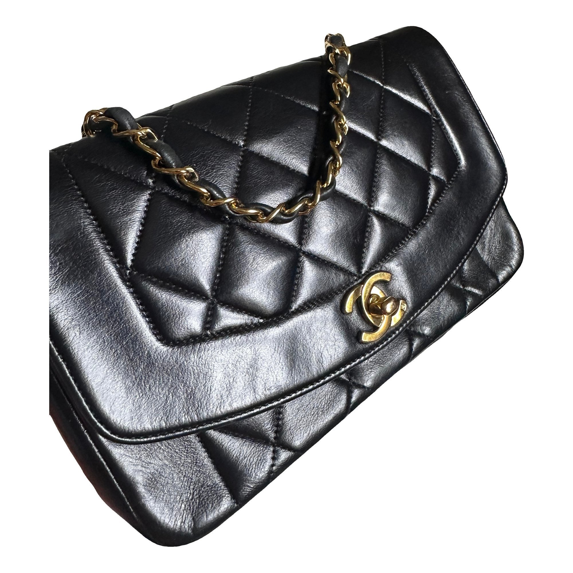Diana leather handbag