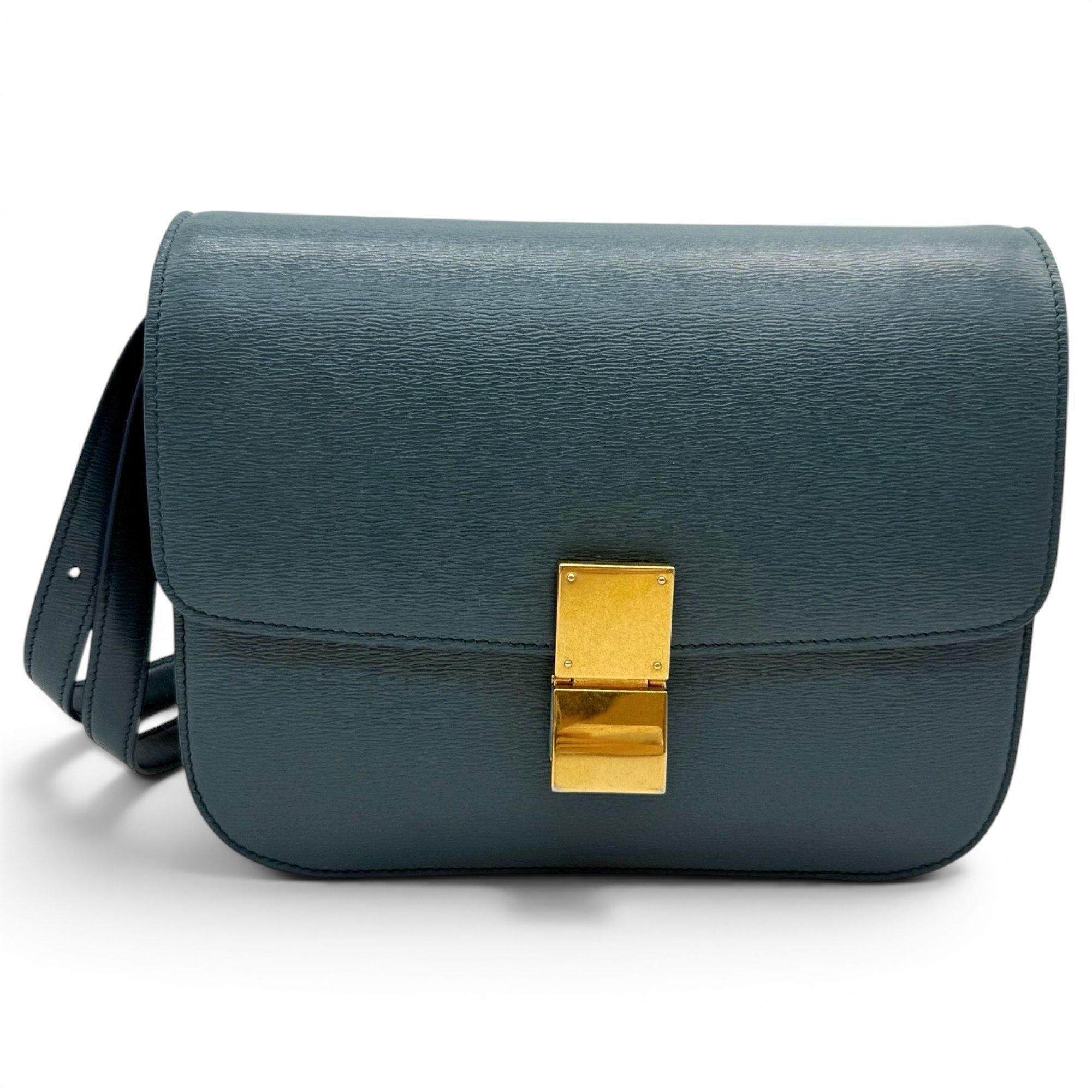 Classic leather handbag