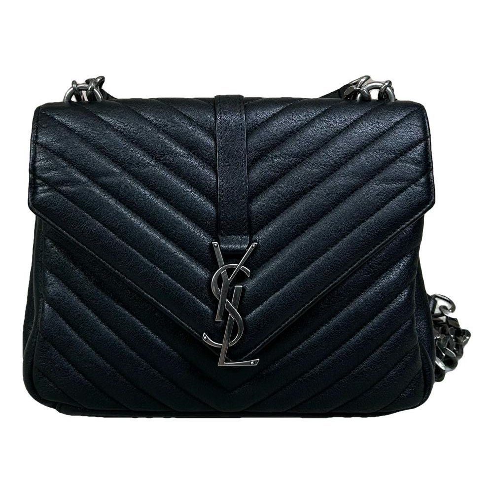 Collége monogramme leather handbag