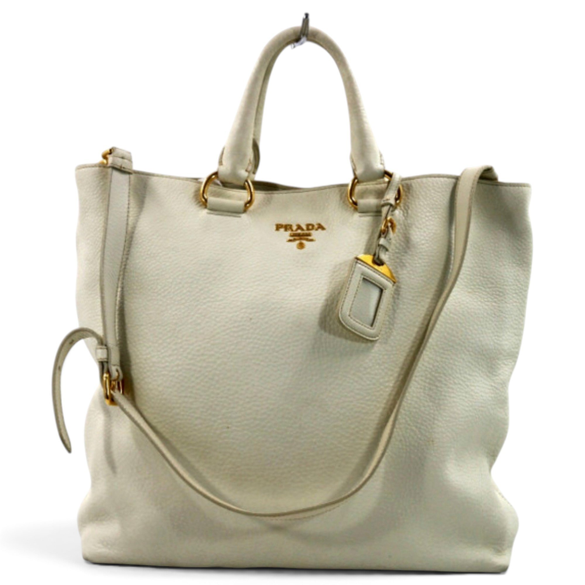 Leather tote