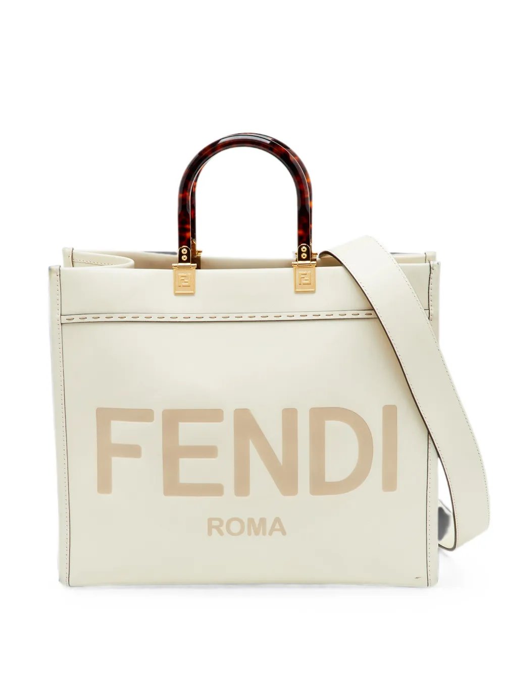 Sunshine logo-print tote bag