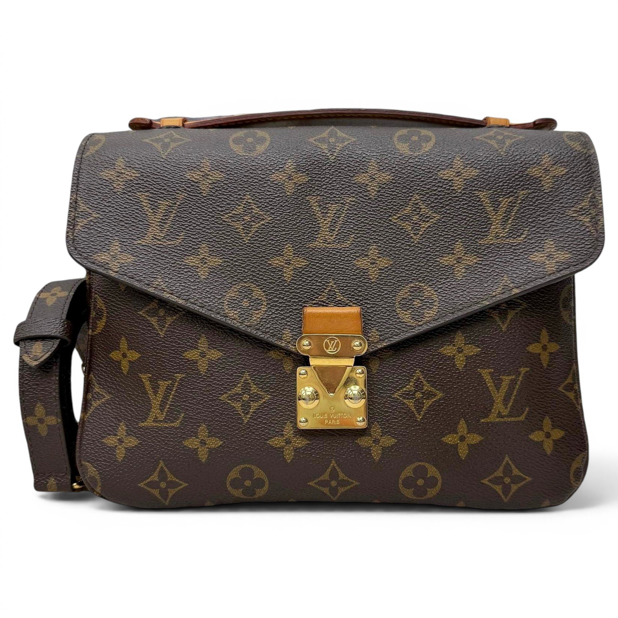 Metis leather handbag
