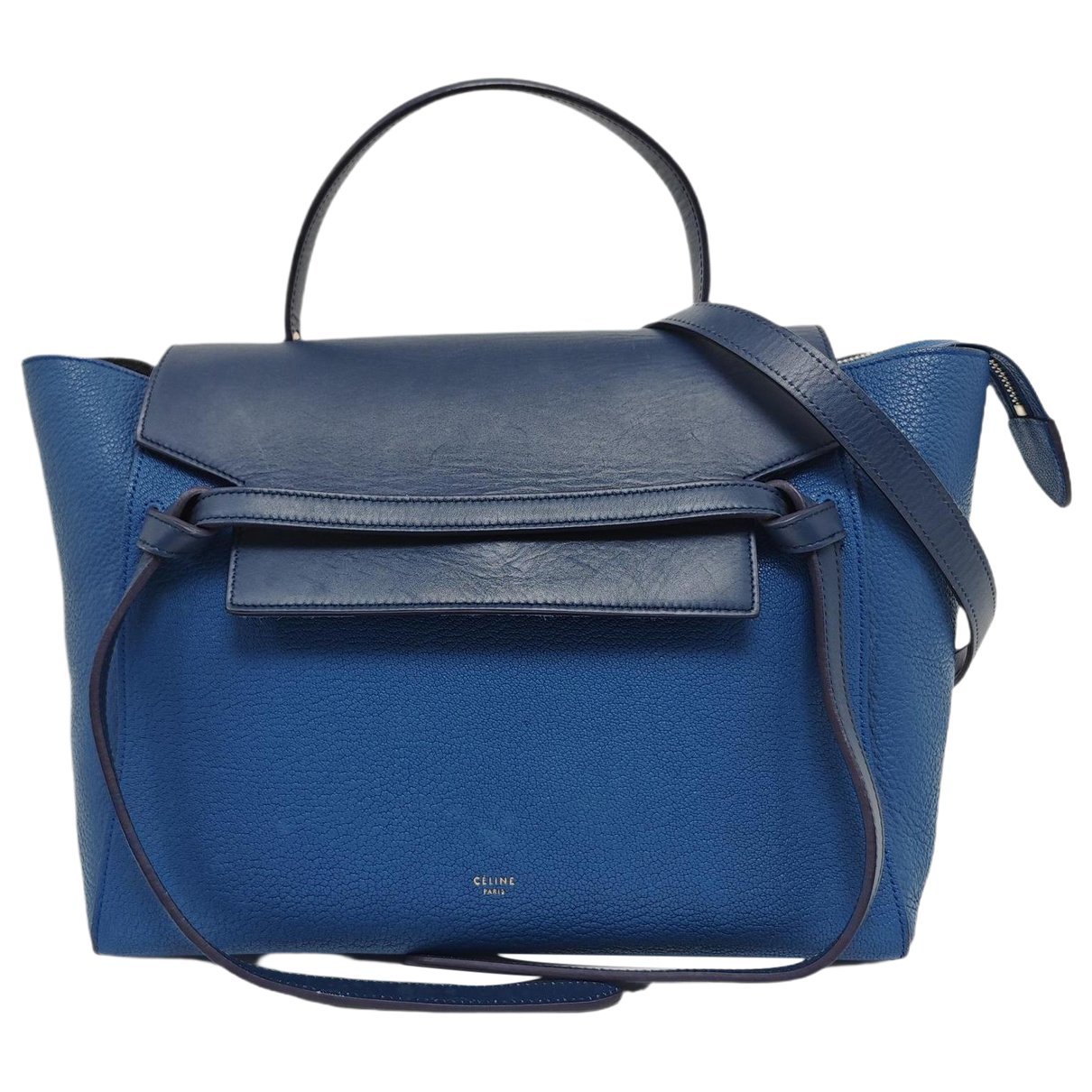 Belt leather handbag
