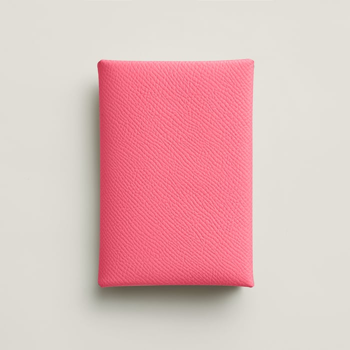 Rose Azalée Tarjetero Calvi Duo Compact