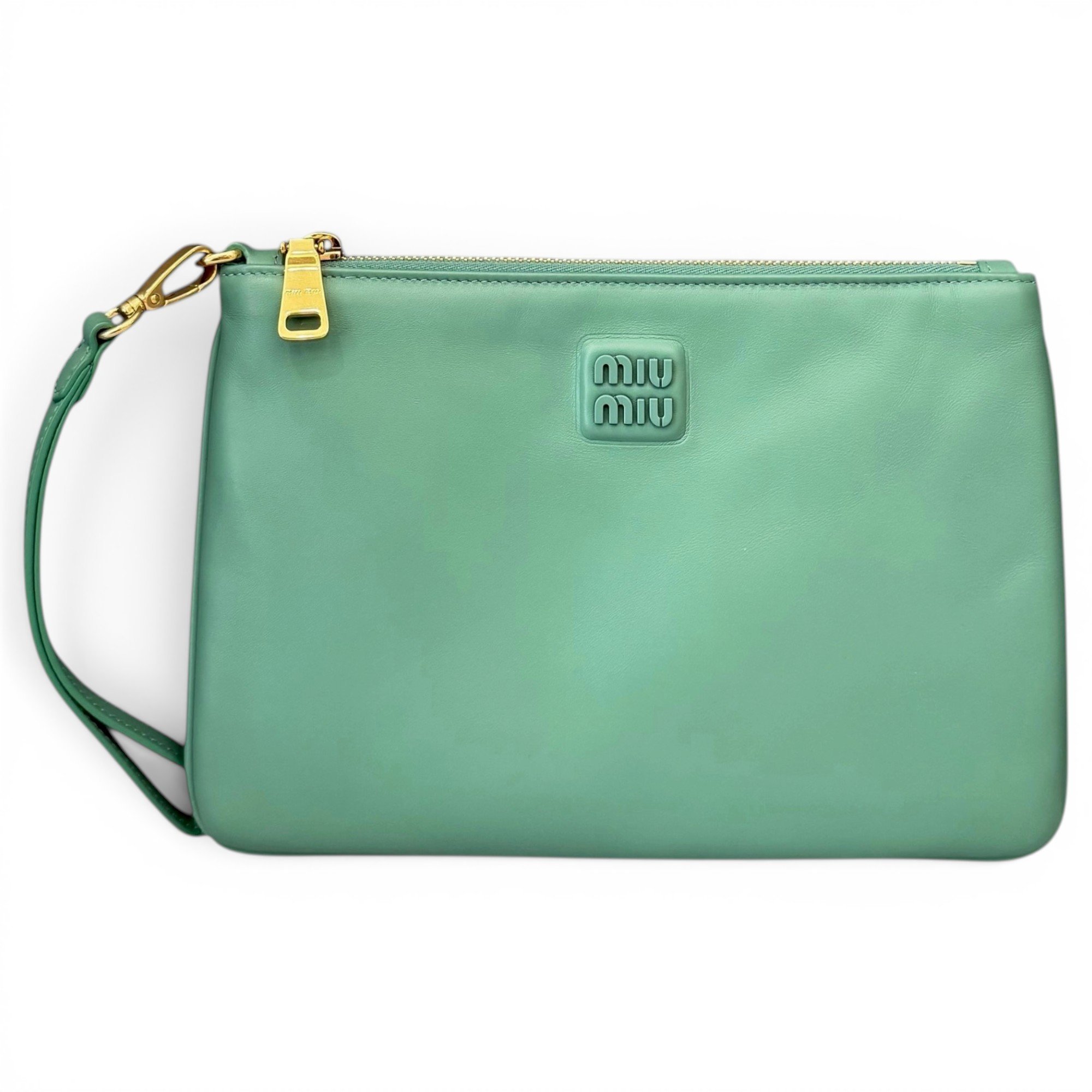 Pony-style calfskin clutch bag