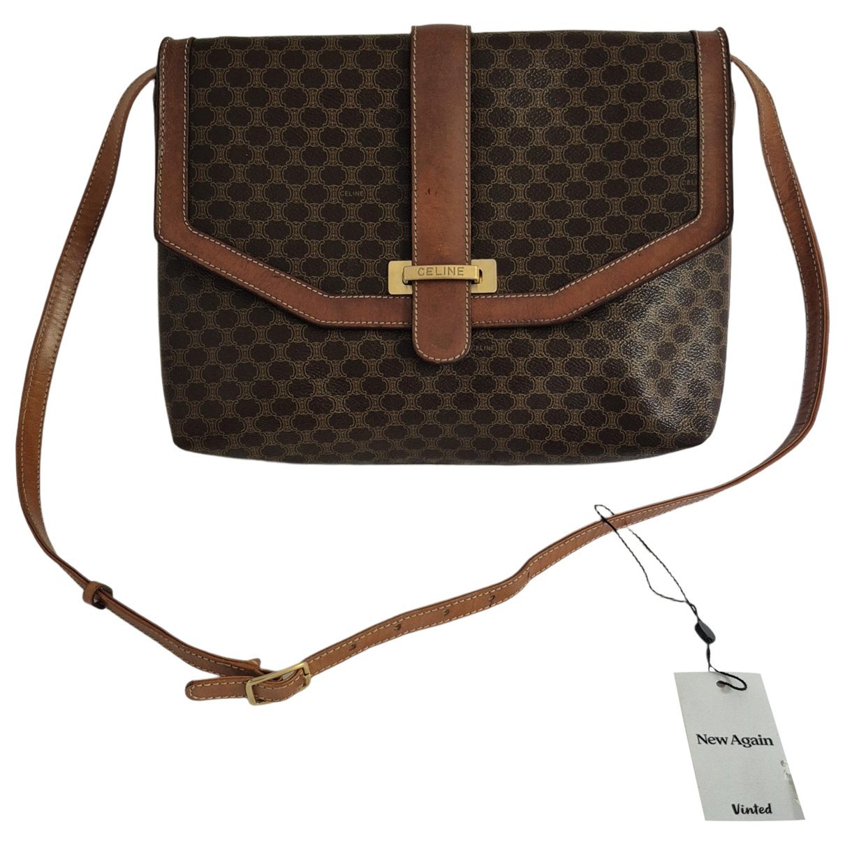 Celine Leather crossbody bag