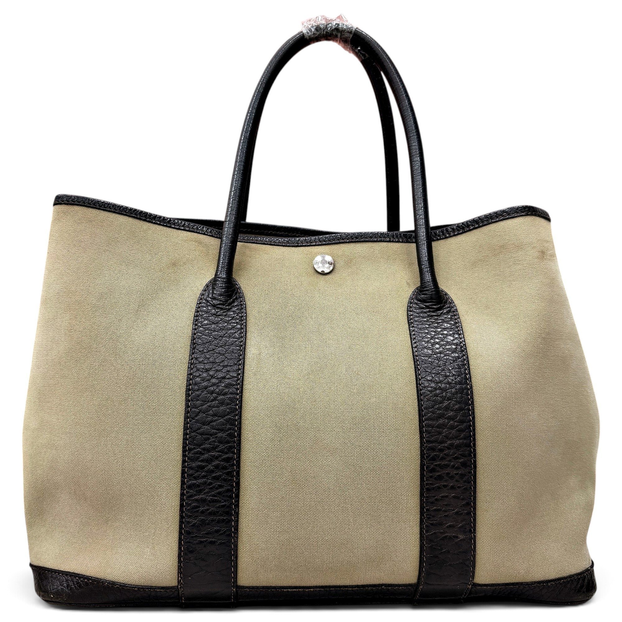 Garden Party leather handbag