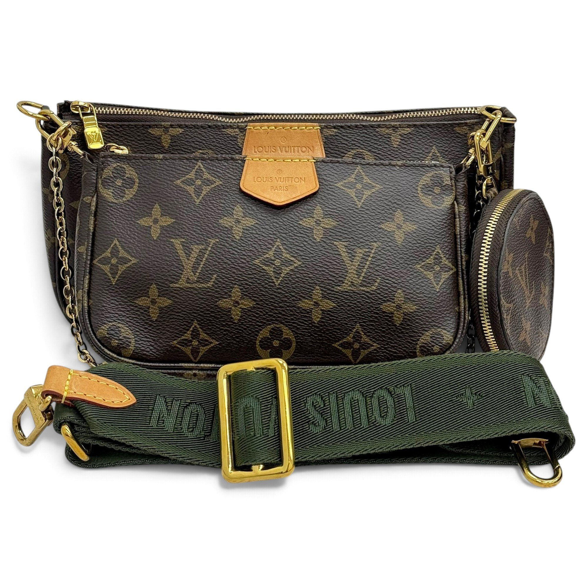 Multi Pochette Accessoires leather handbag