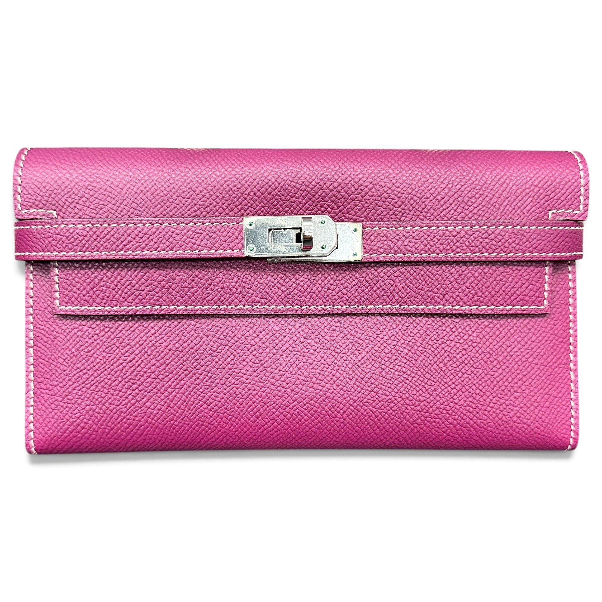 Kelly to go leather clutch bag