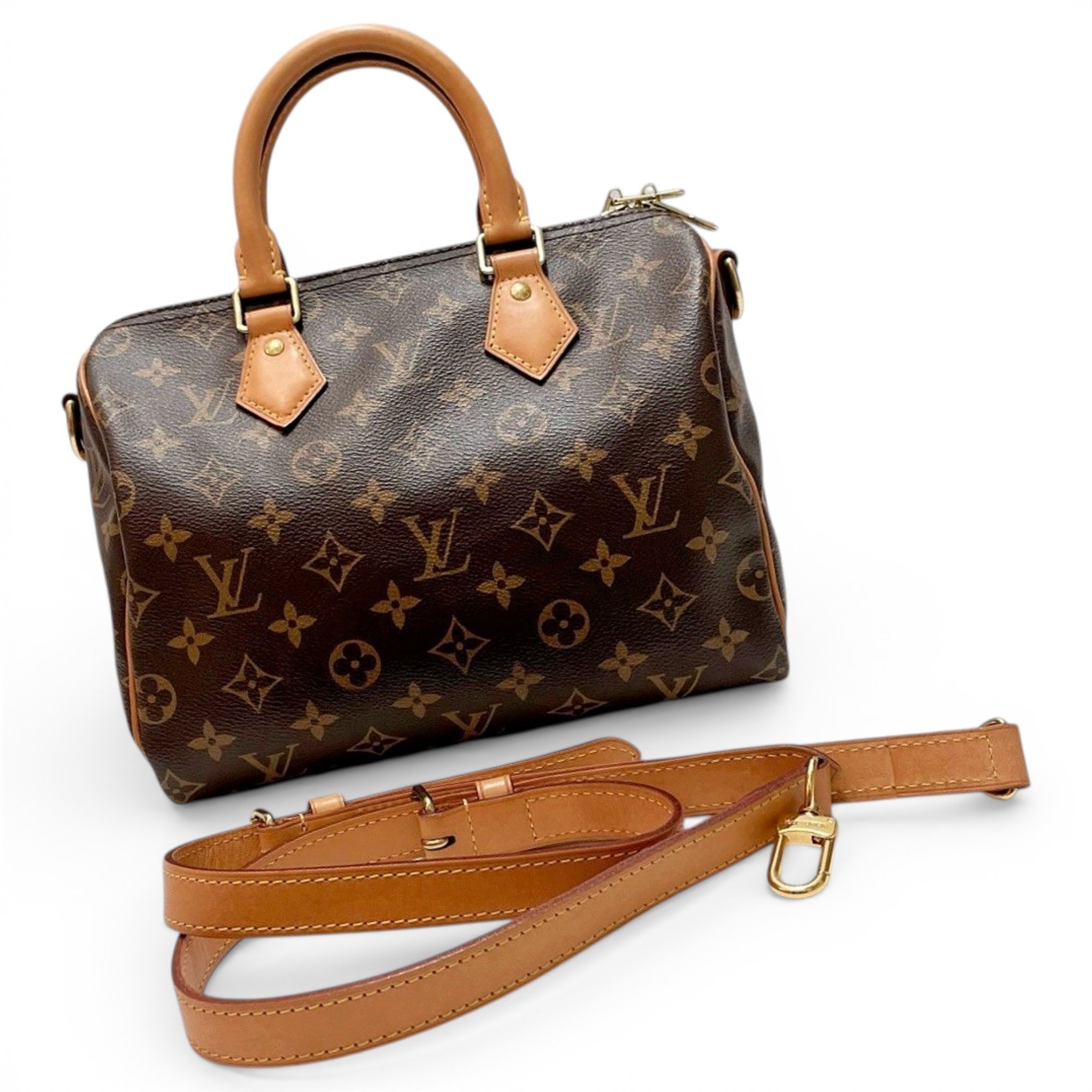 Speedy Bandoulière leather handbag