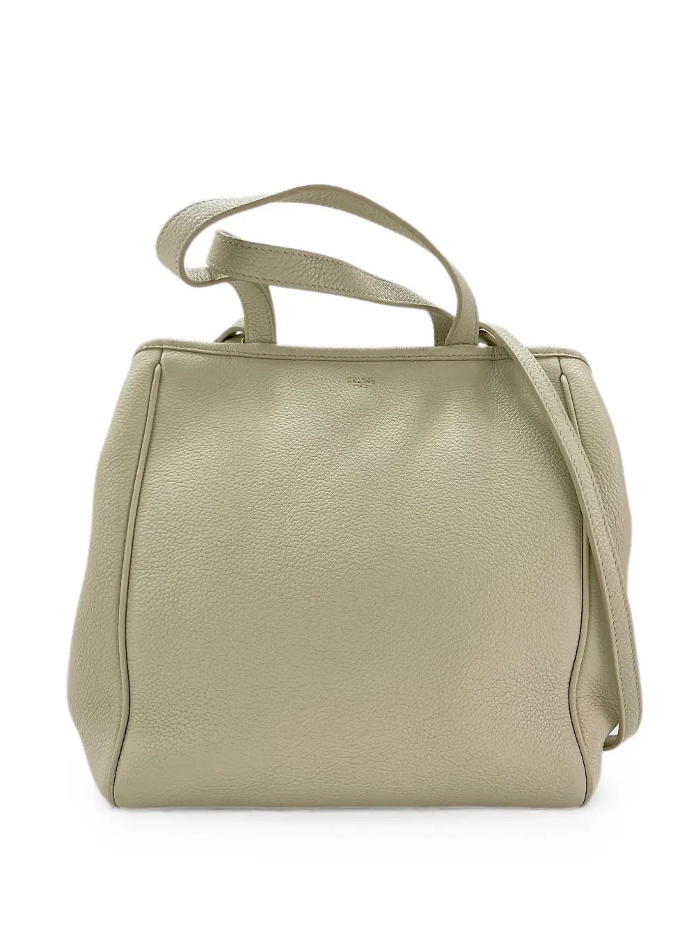 2020 Fold Cabas leather tote bag