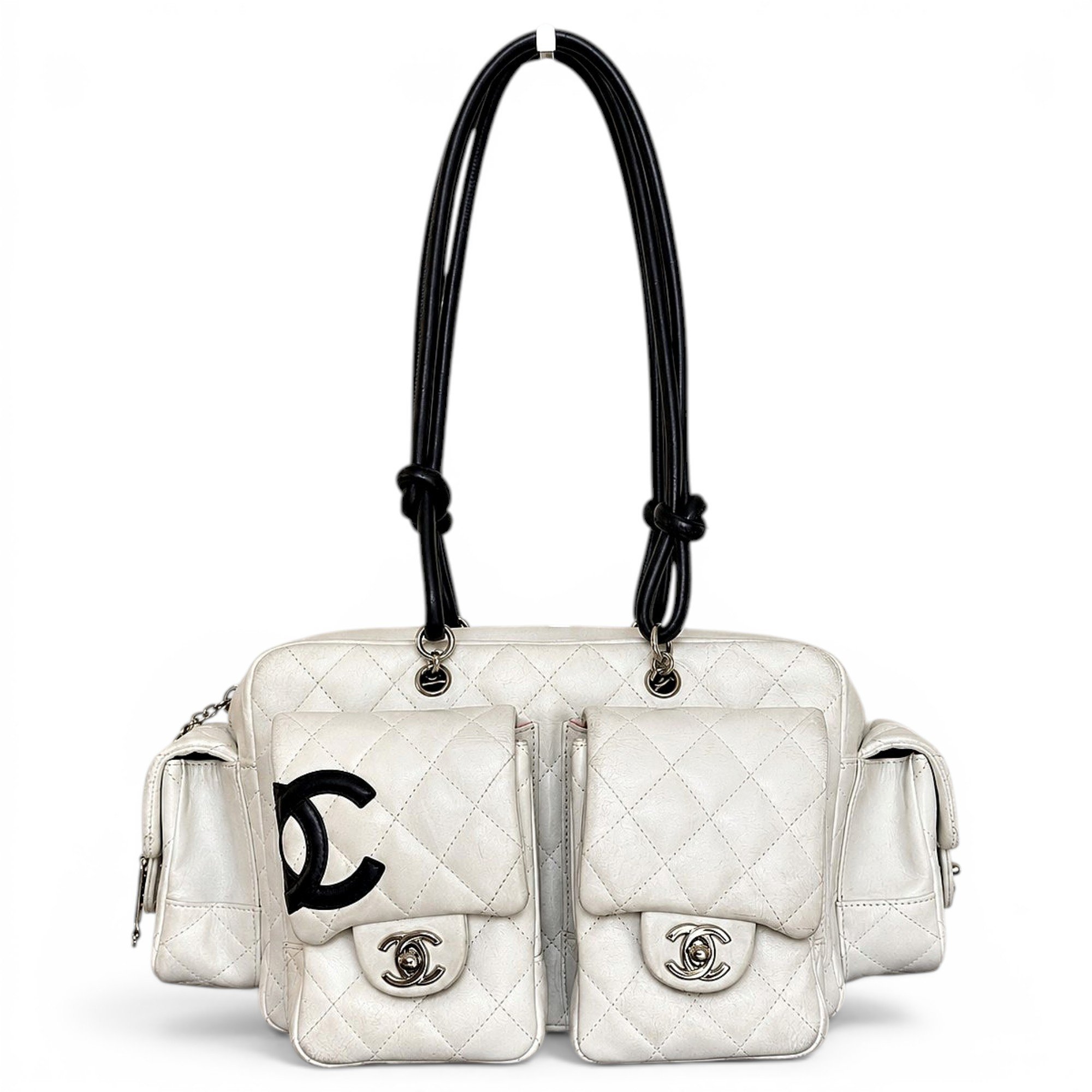 Cambon Reporter leather handbag