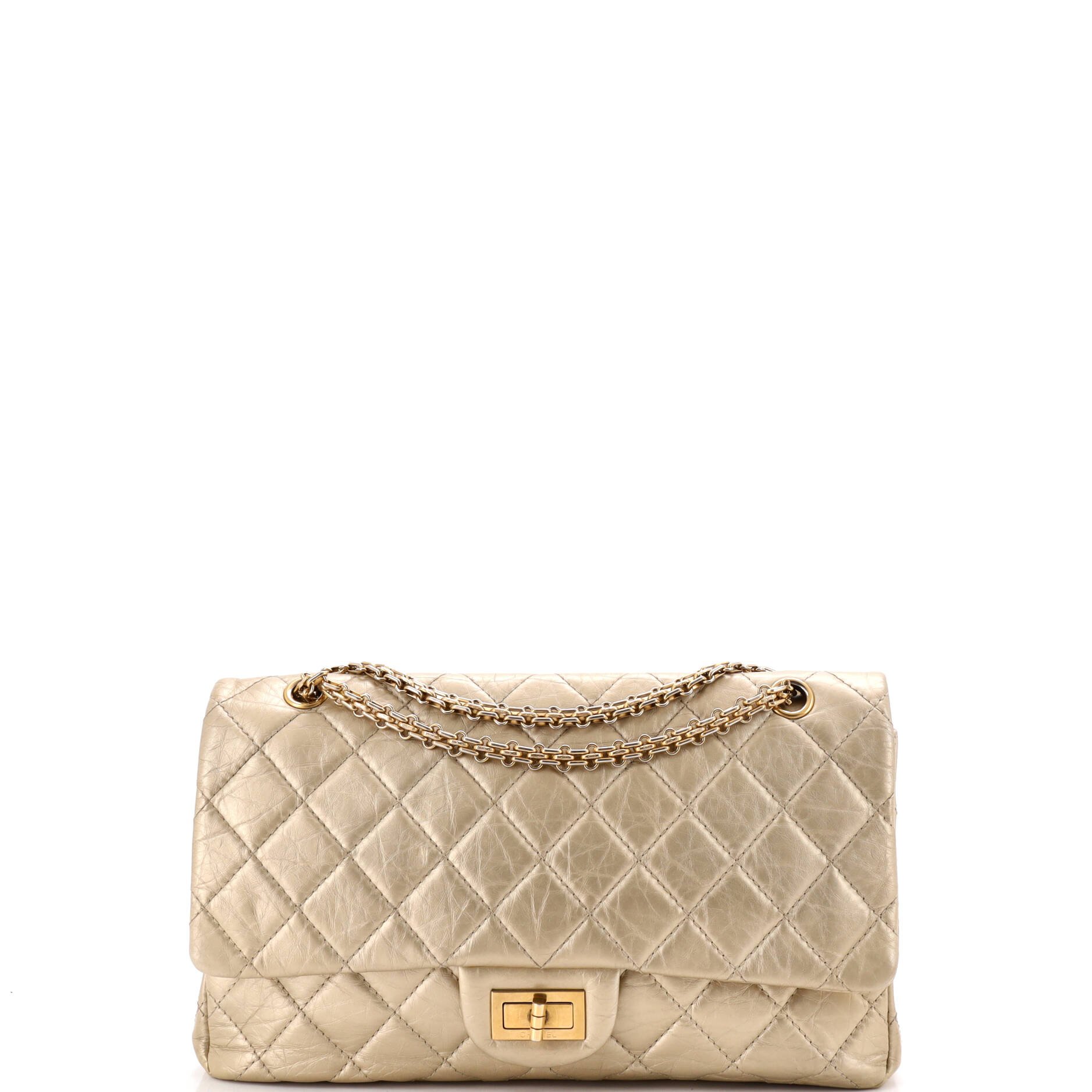 Reissue 2.55 Flap Bag Quilted Aged Calfskin 227