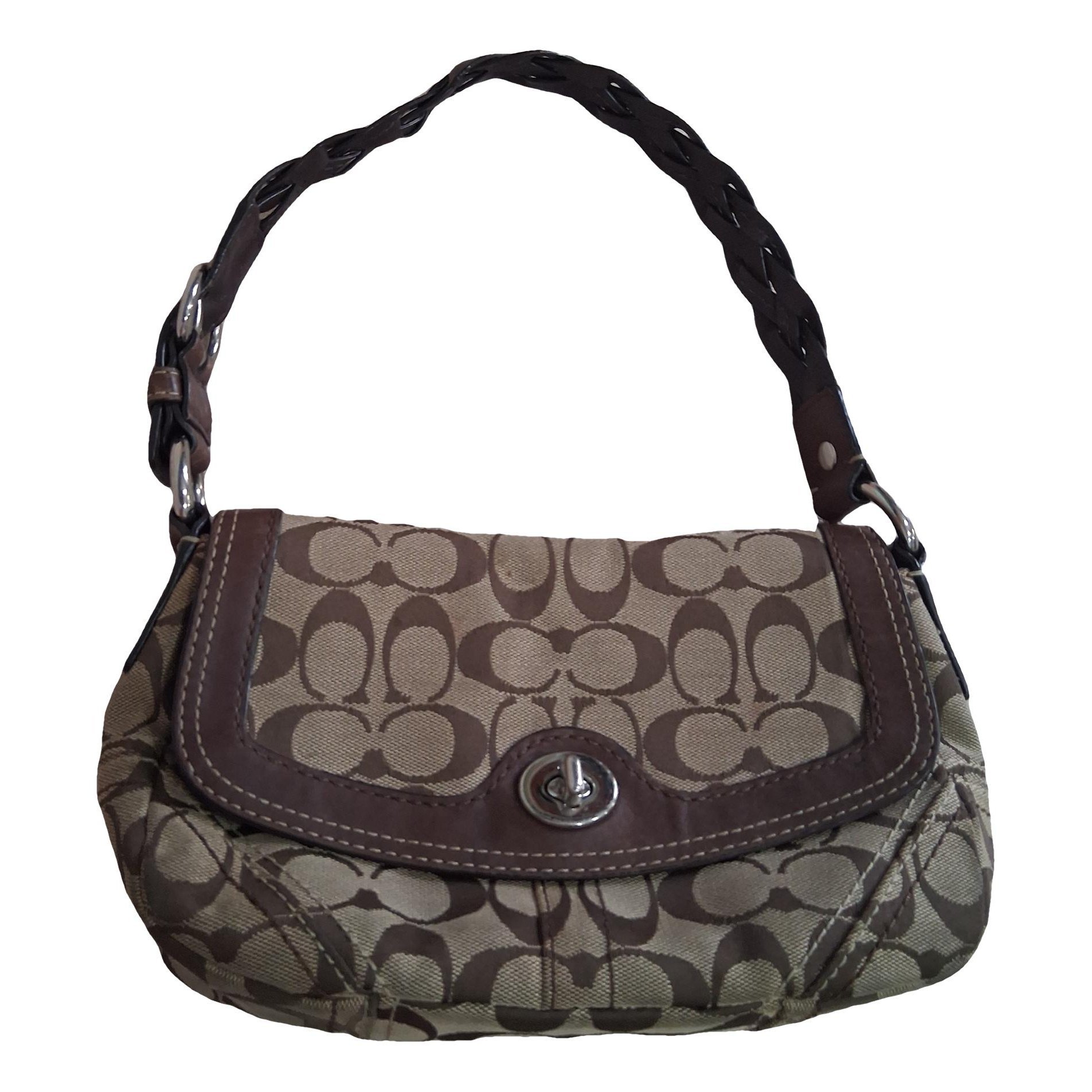 Signature Sufflette cloth handbag