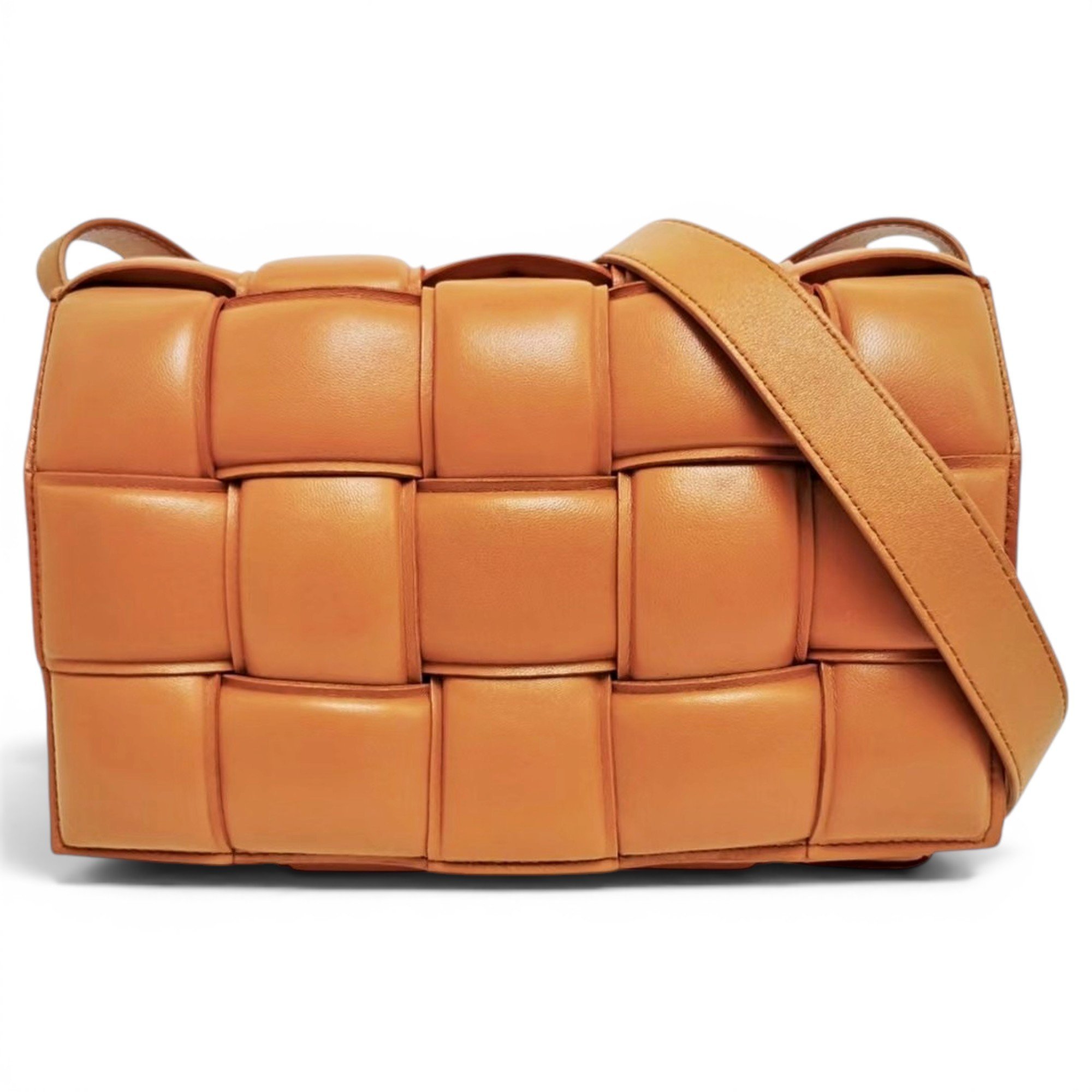 Cassette Padded leather handbag