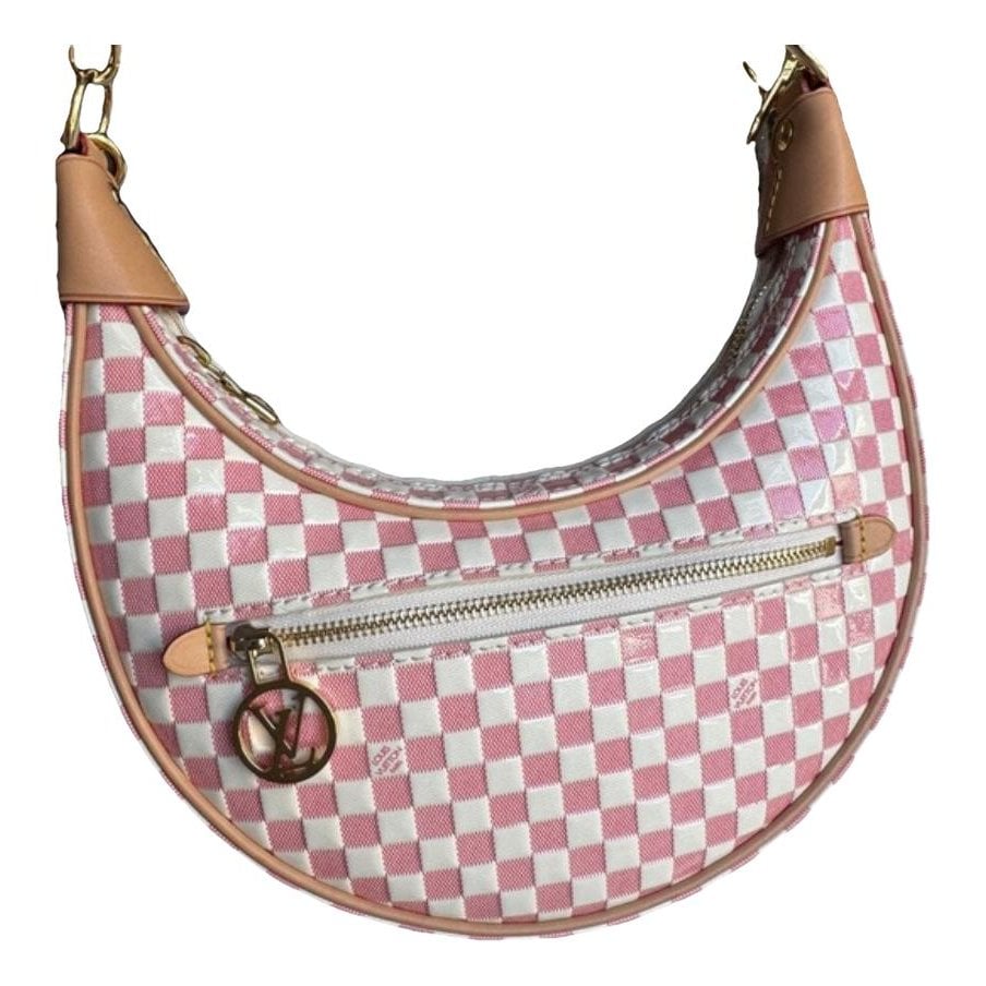 Loop leather crossbody bag