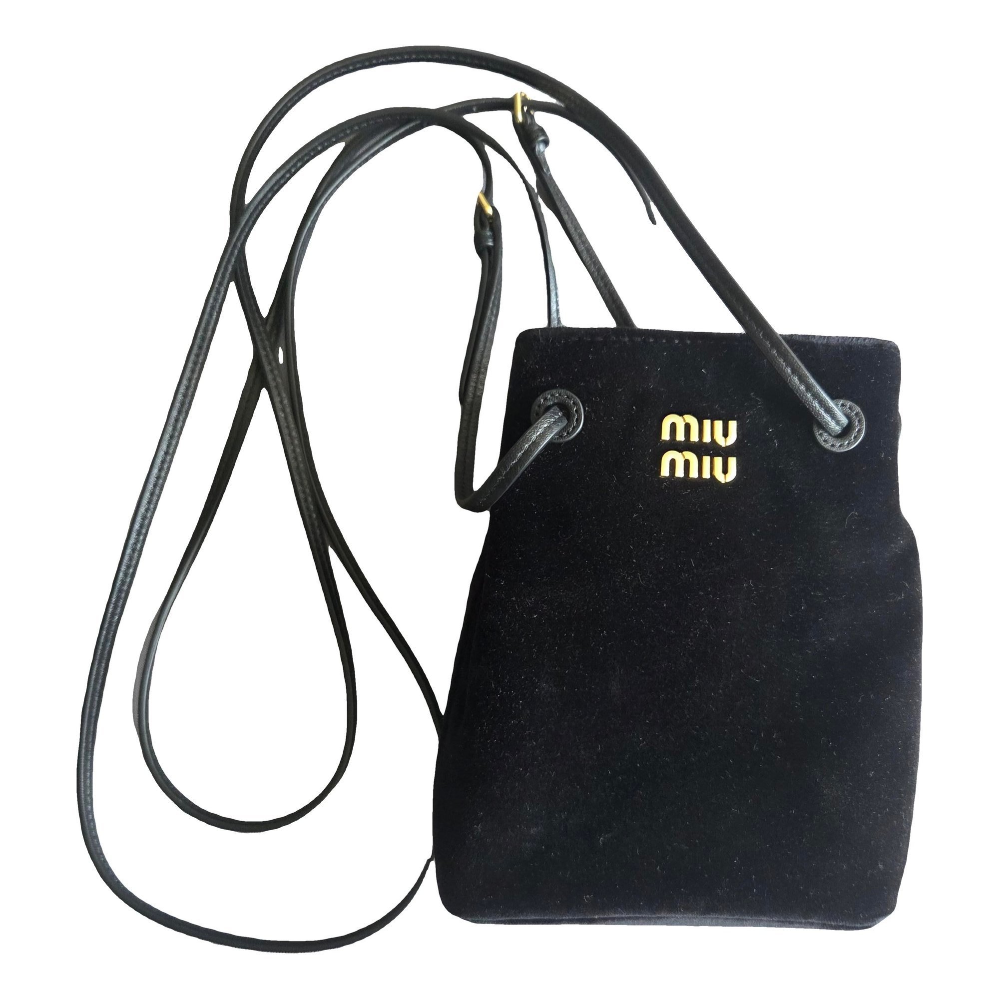 Velvet handbag