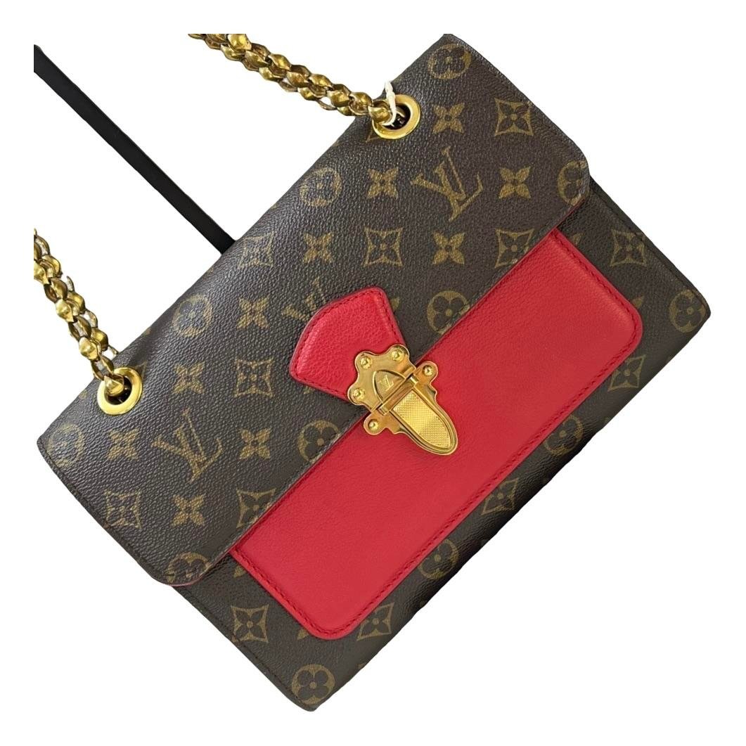 Victoire leather handbag