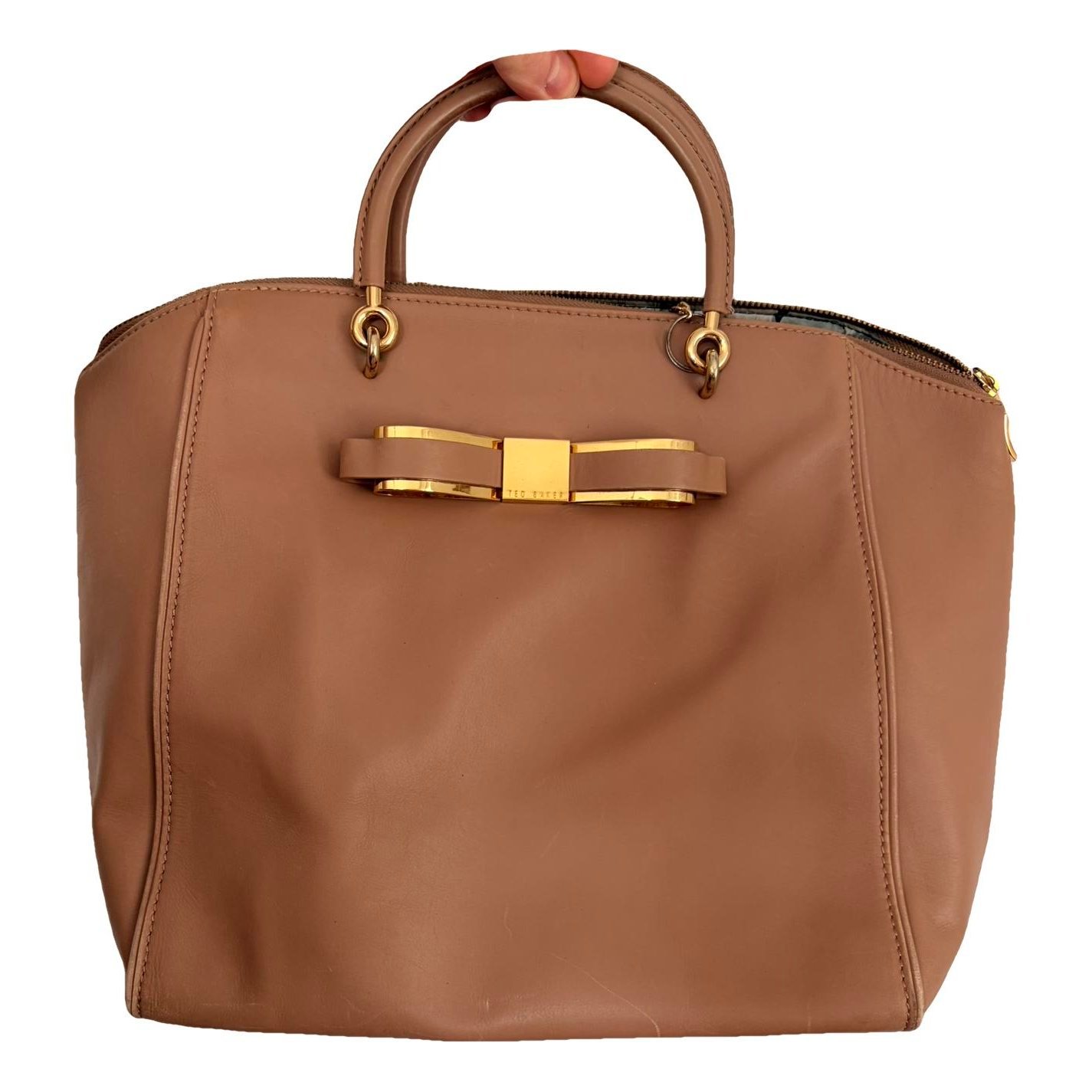 Leather handbag