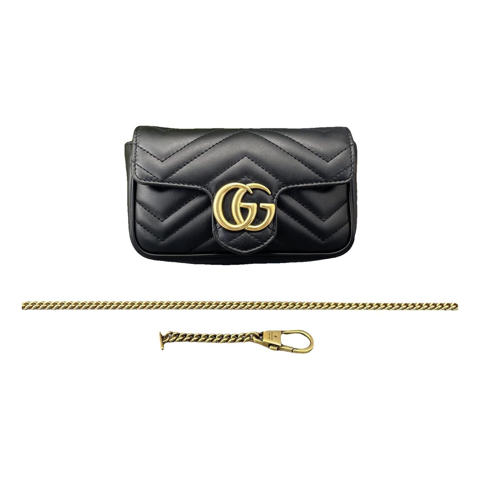 GG Marmont Chain leather handbag