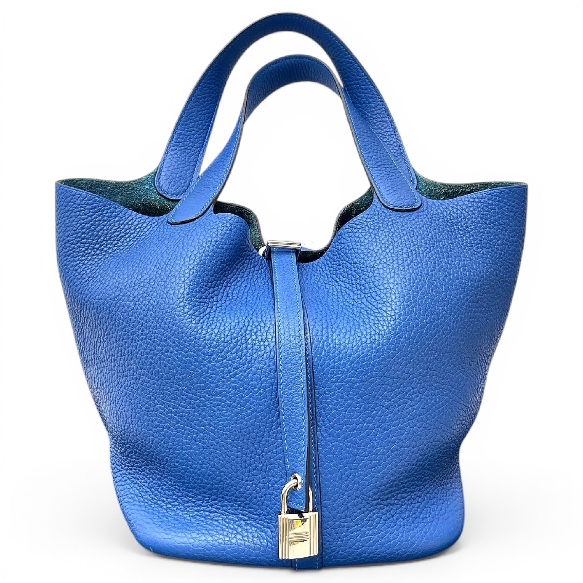 Picotin leather handbag