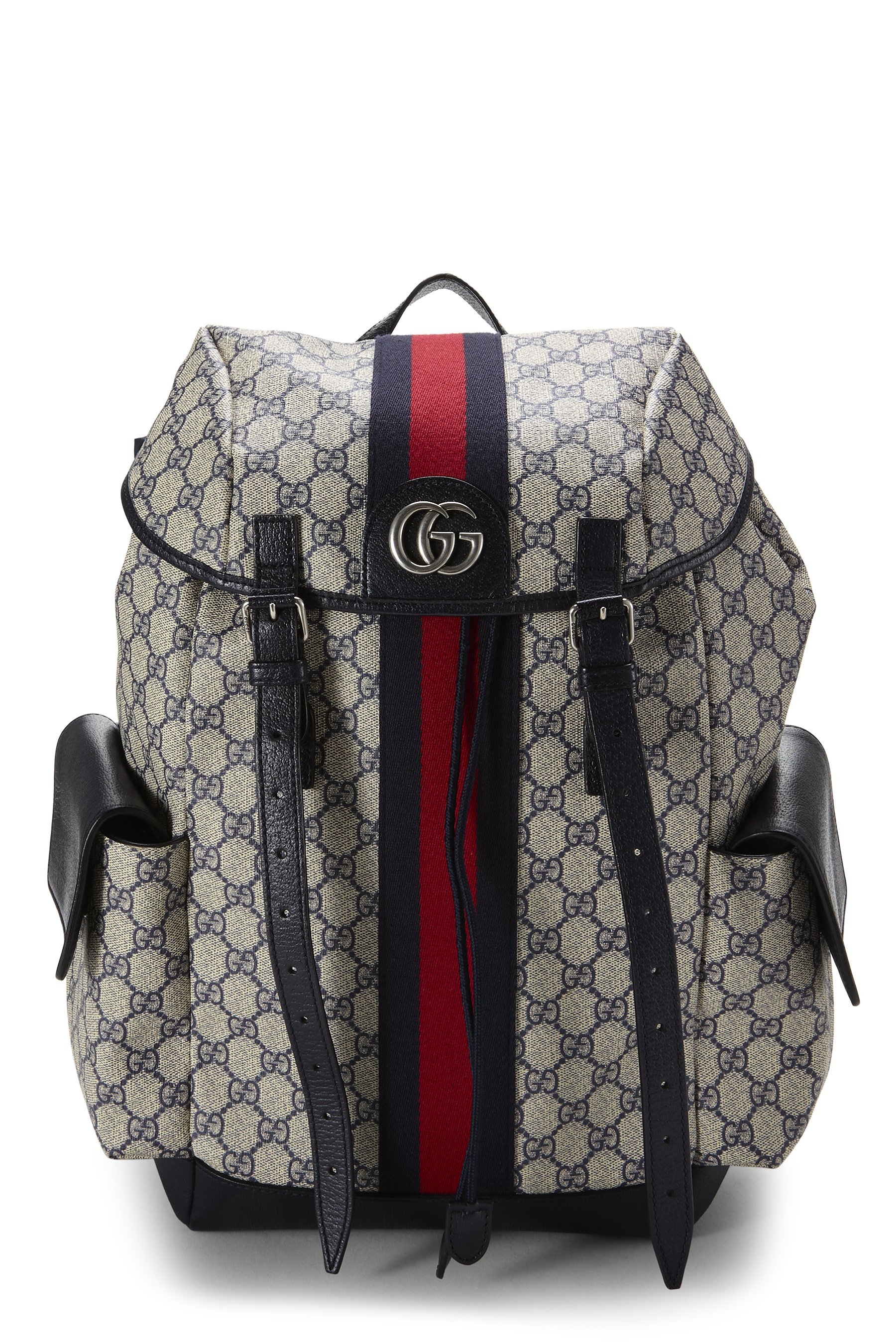 Navy GG Supreme Ophidia Backpack