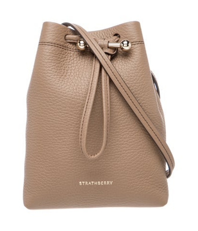 Strathberry Leather Bucket Bag