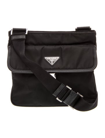 Tessuto Nylon Messenger Bag