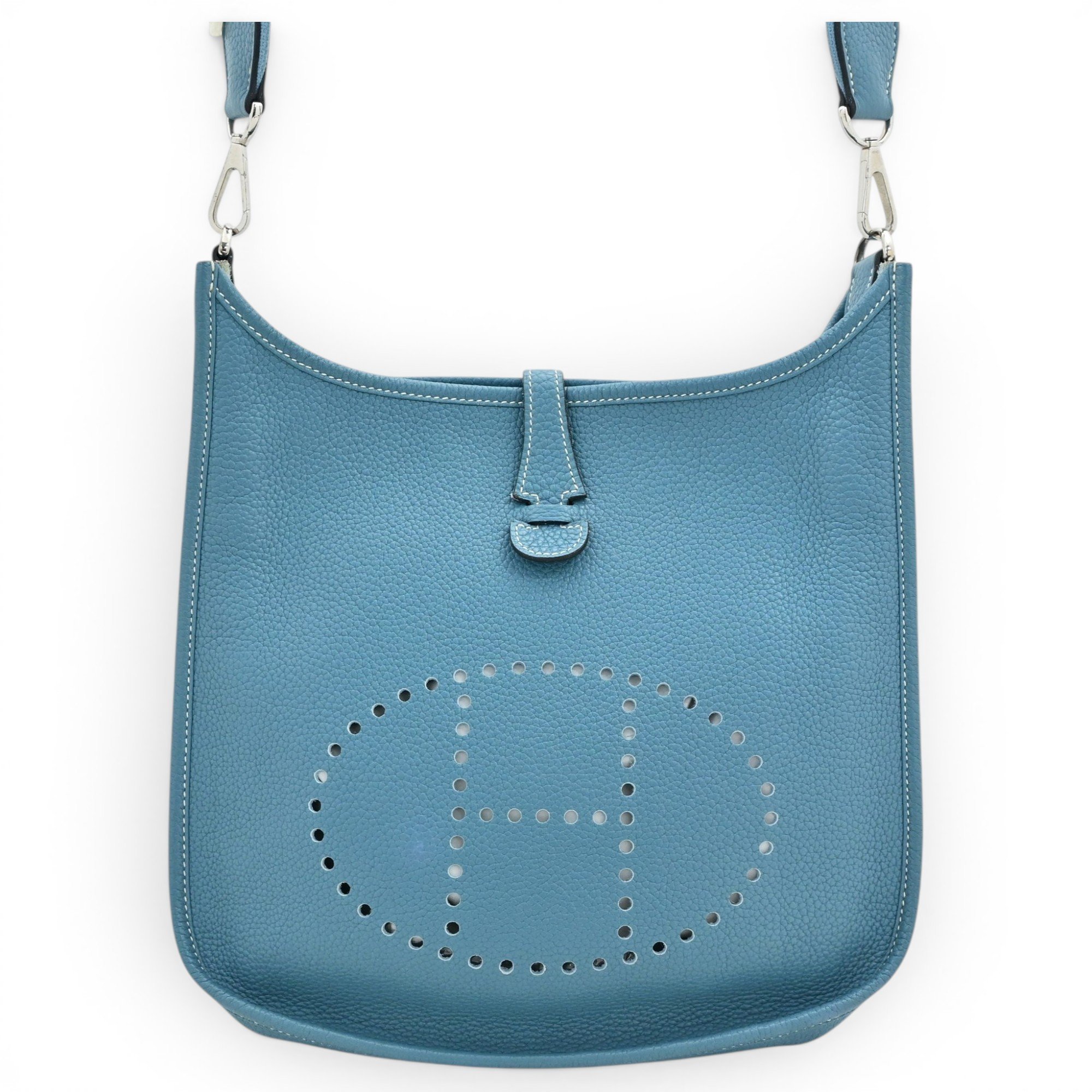 Evelyne leather handbag